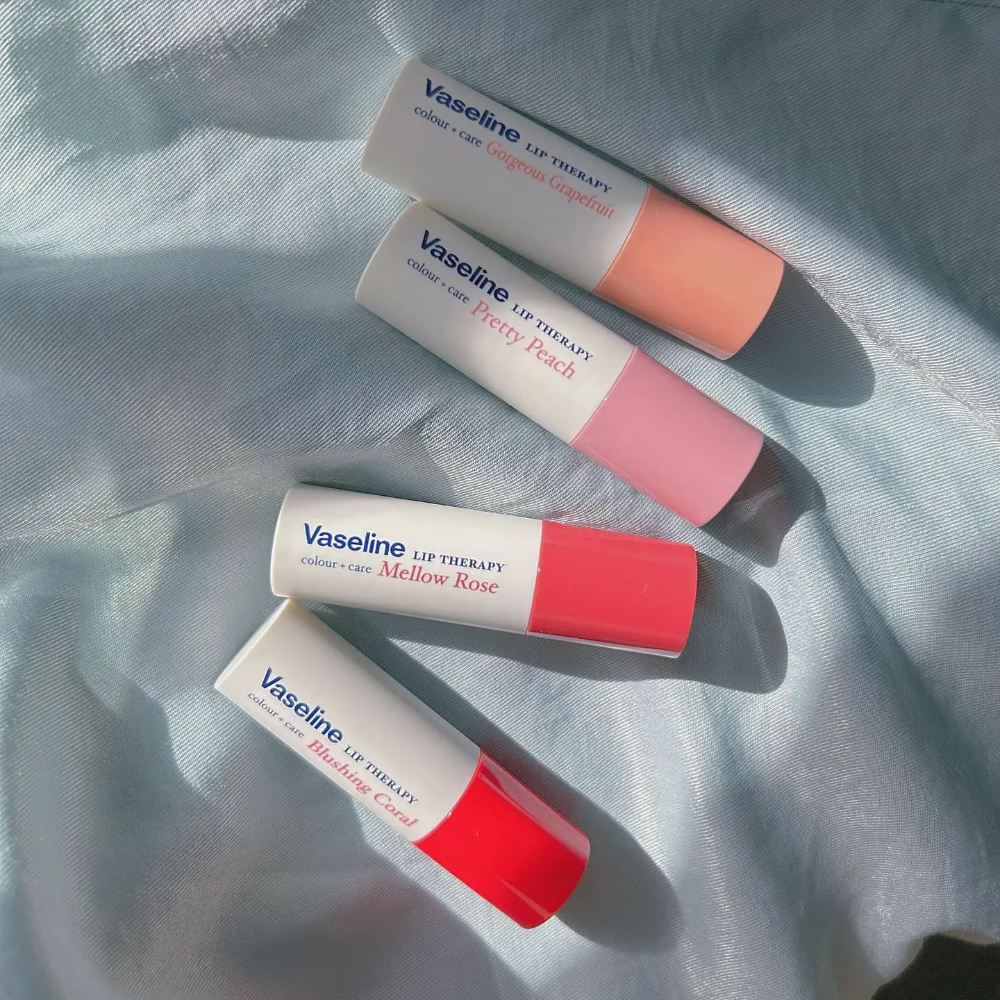 Vaseline Lip Therapy Colour Balm + Care in Pretty Peach 🍑 ✨ — a