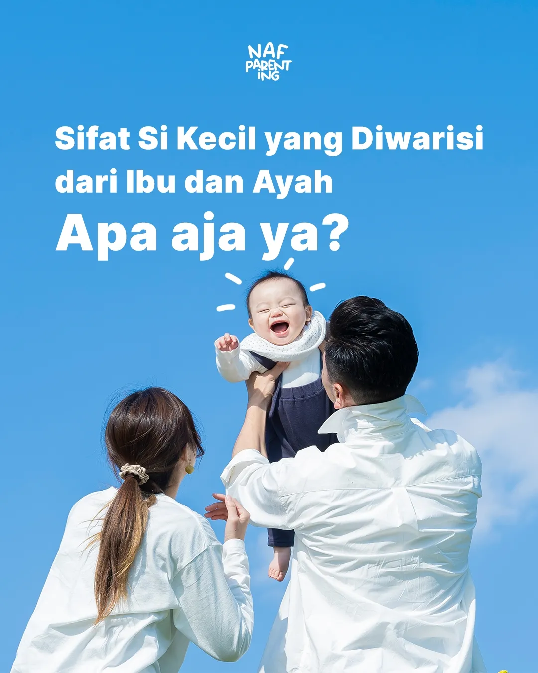 SIFAT YANG DITURUNKAN DARI AYAH DAN IBU 👨‍👩‍👦 | Galeri diposting oleh  Cerita Bunda | Lemon8