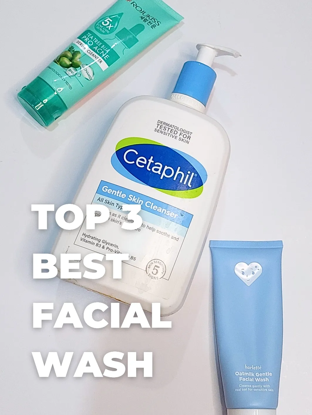 TOP 3 BEST FACIAL WASH!! แกลเลอรีที่โพสต์โดย Cynthia🧸 ️ Lemon8