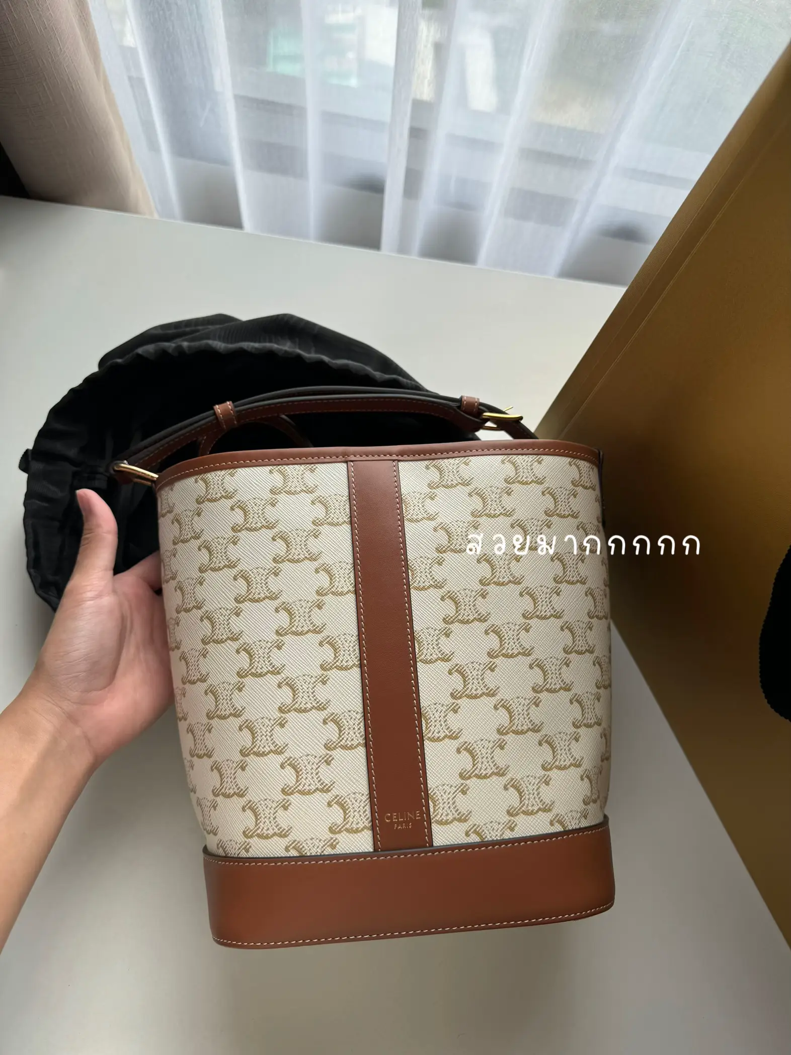 Celine medium bucket bag hot sale