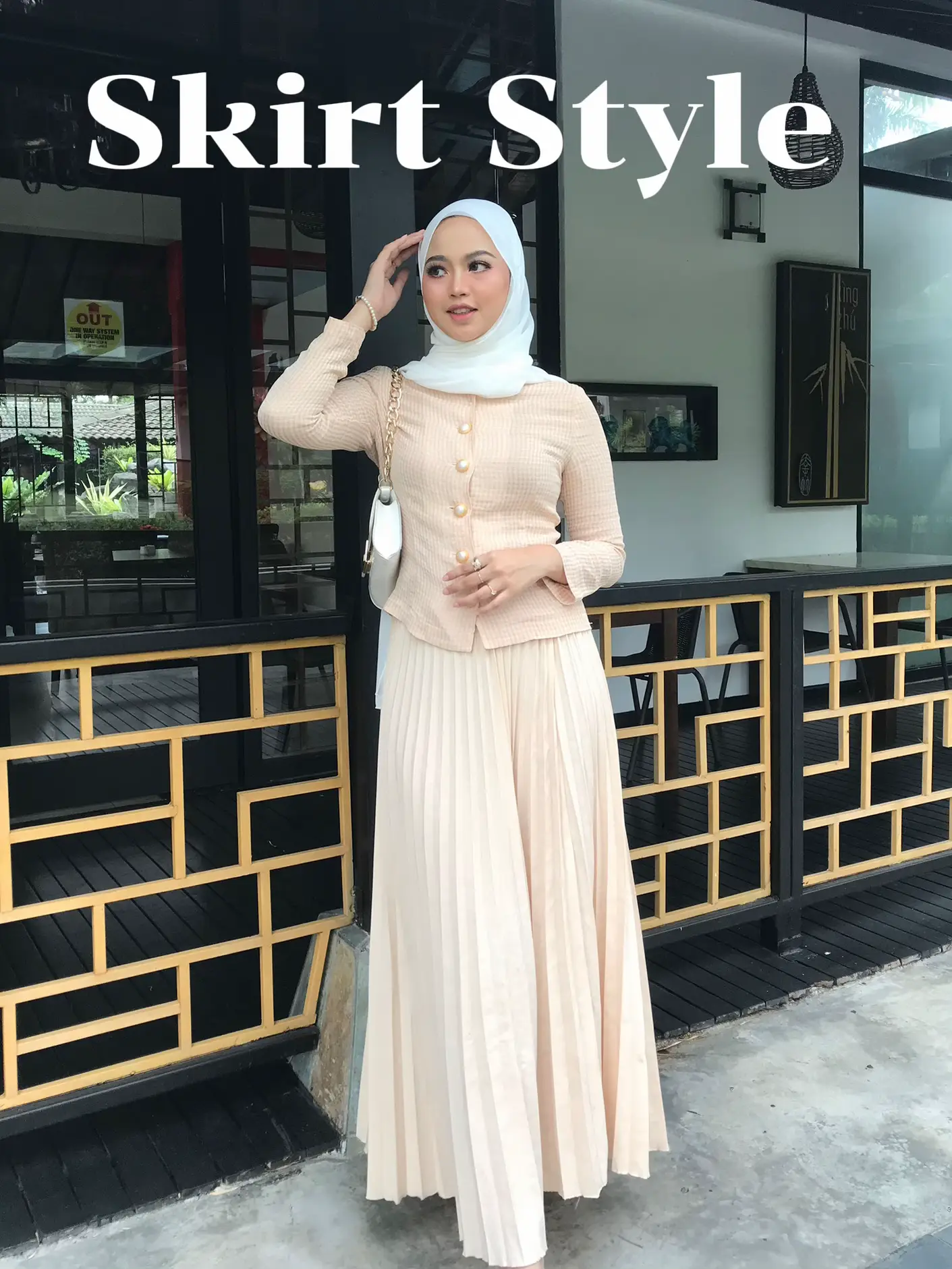 Skirt Outfit Hijab Gallery posted by Alia Afiqah Lemon8