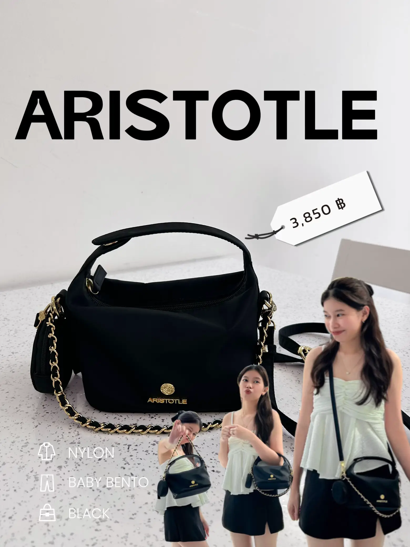 Aristotle bag best sale nylon bento