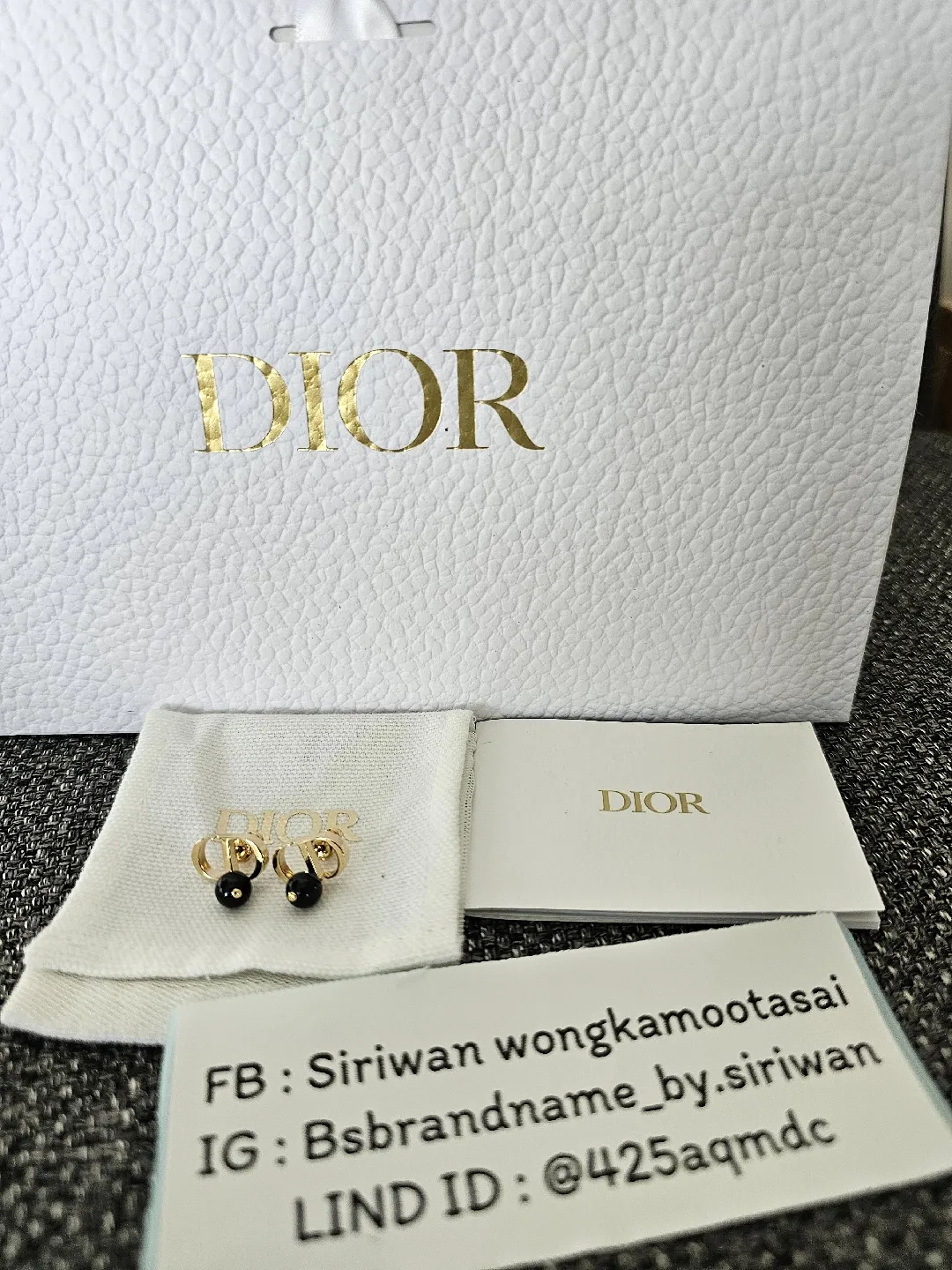 DIOR CLAIR D LUNE バレッタ-