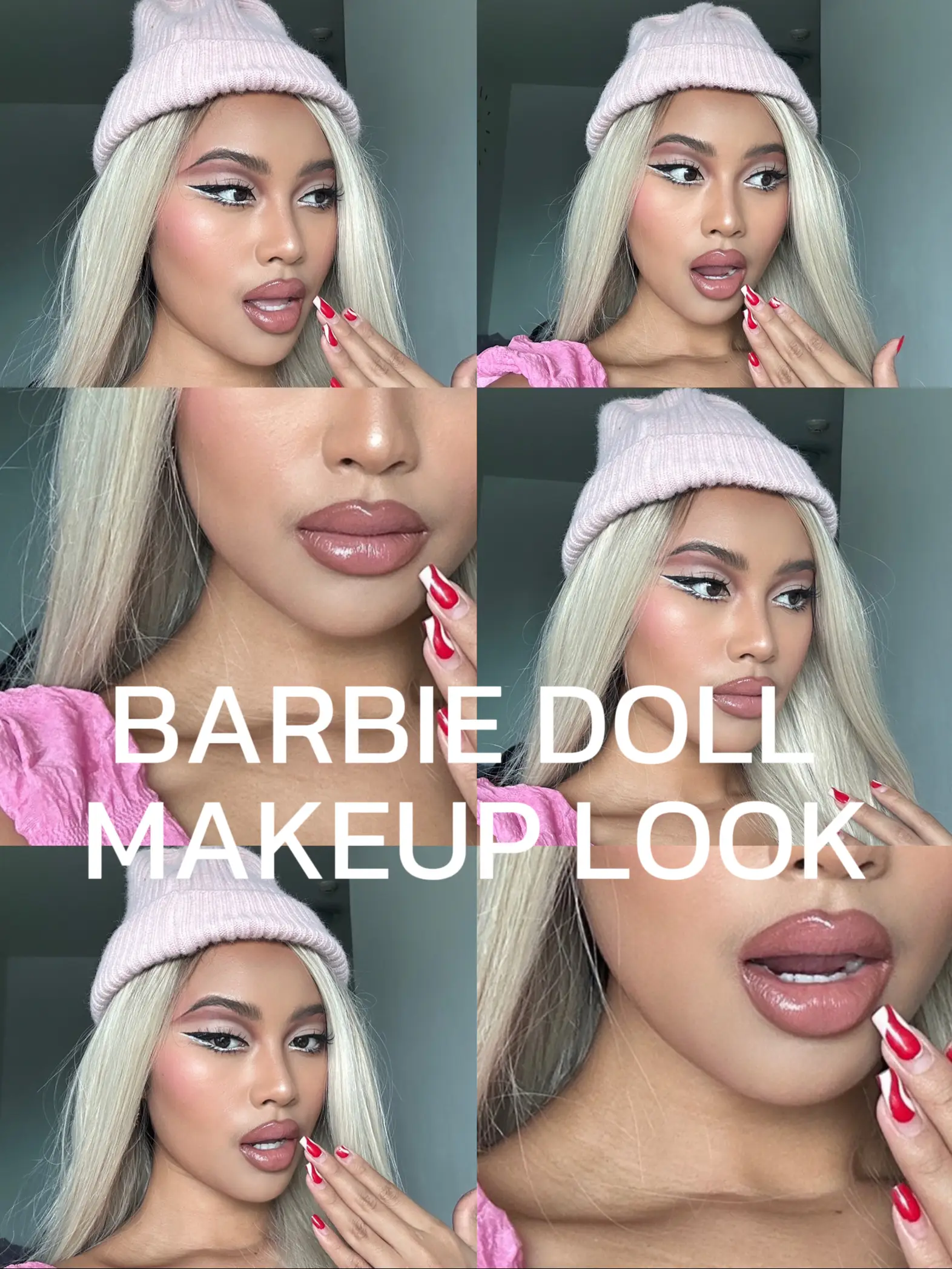 Barbie Doll Makeup Look มาแรงขนาดน