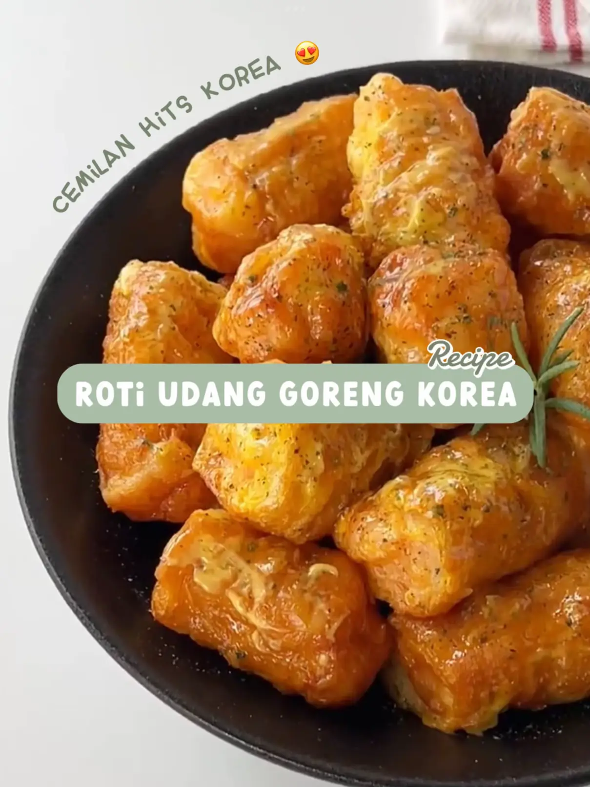Roti Udang Goreng Korea, Menbosha? 🧐 #CemilanEnak | Video published by  𝑀𝑒𝒾 🍓 | Lemon8