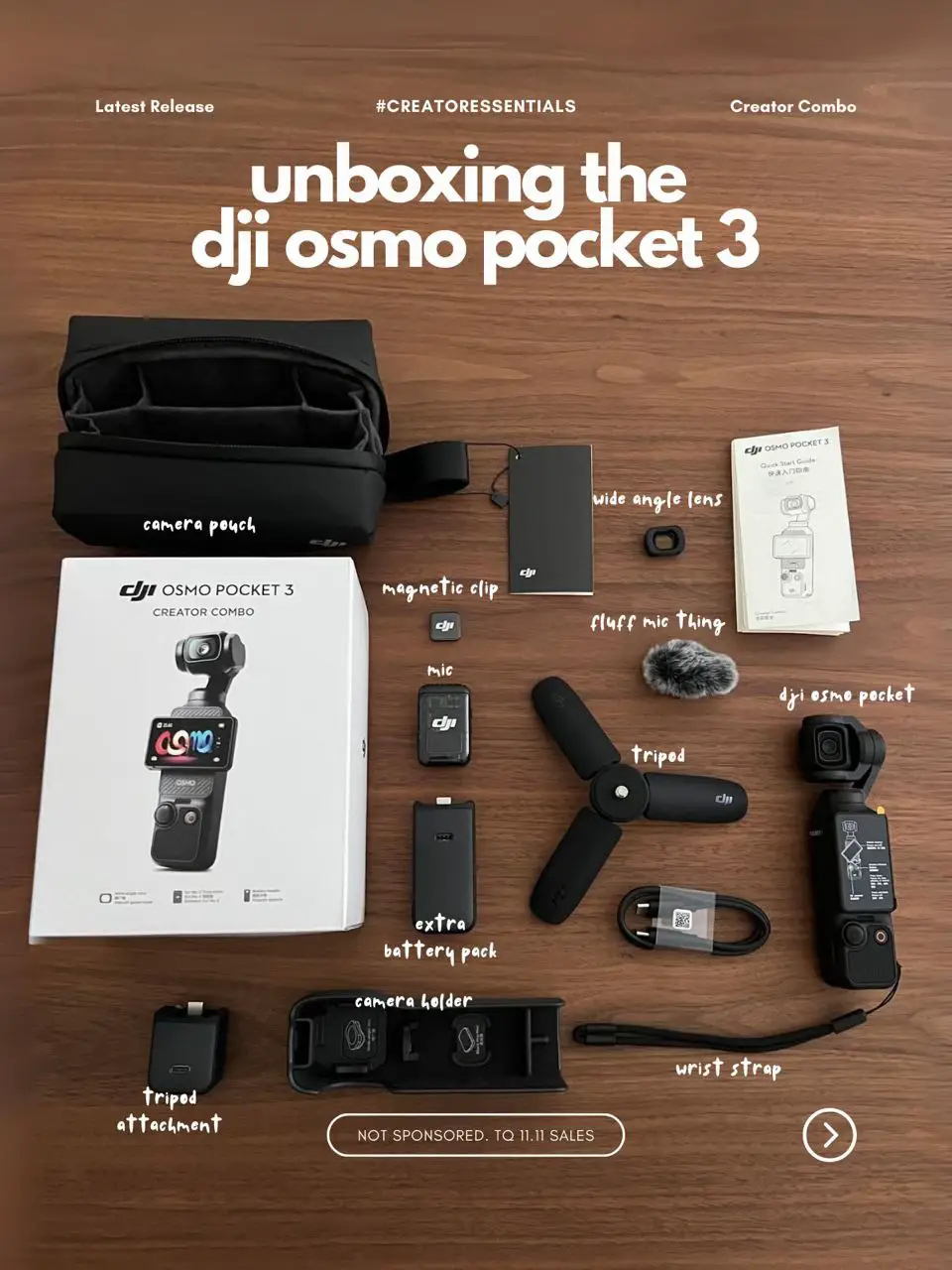 Unboxing the latest DJI Osmo Pocket 3 📸