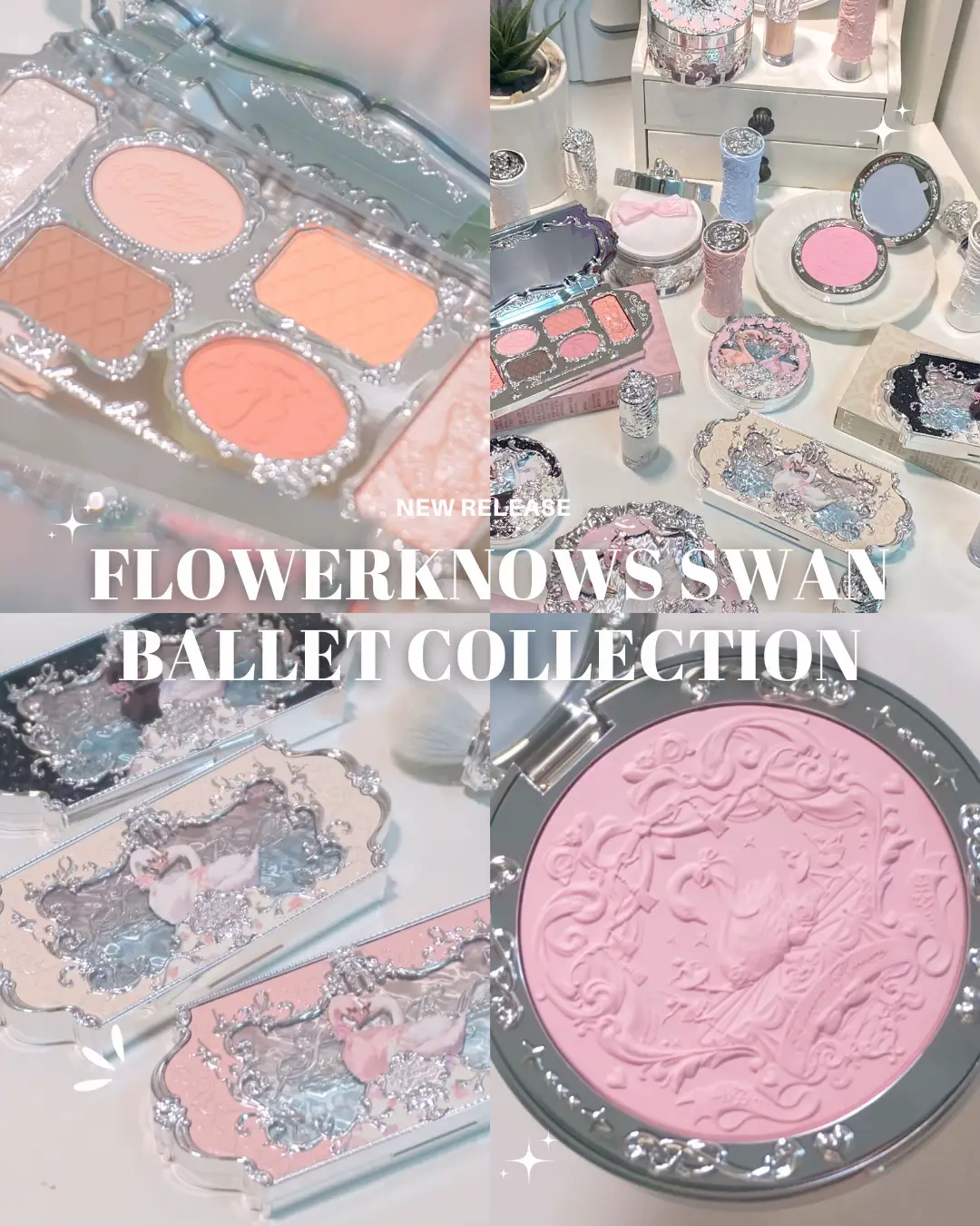 New Flower Knows collection Swan Ballet just launched. : r/AsianBeauty