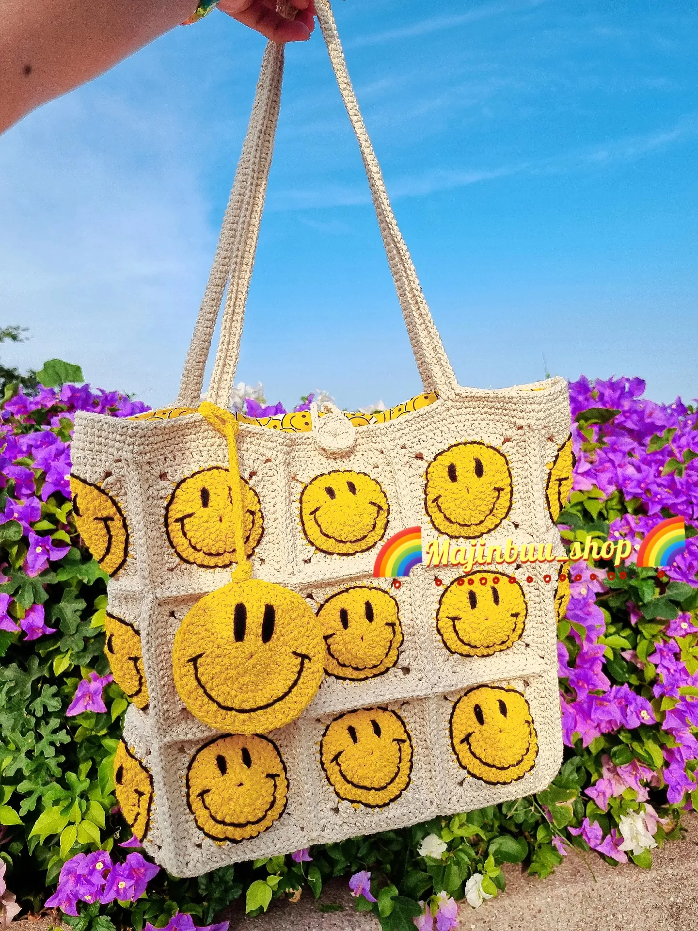 Loewe best sale smiley bag