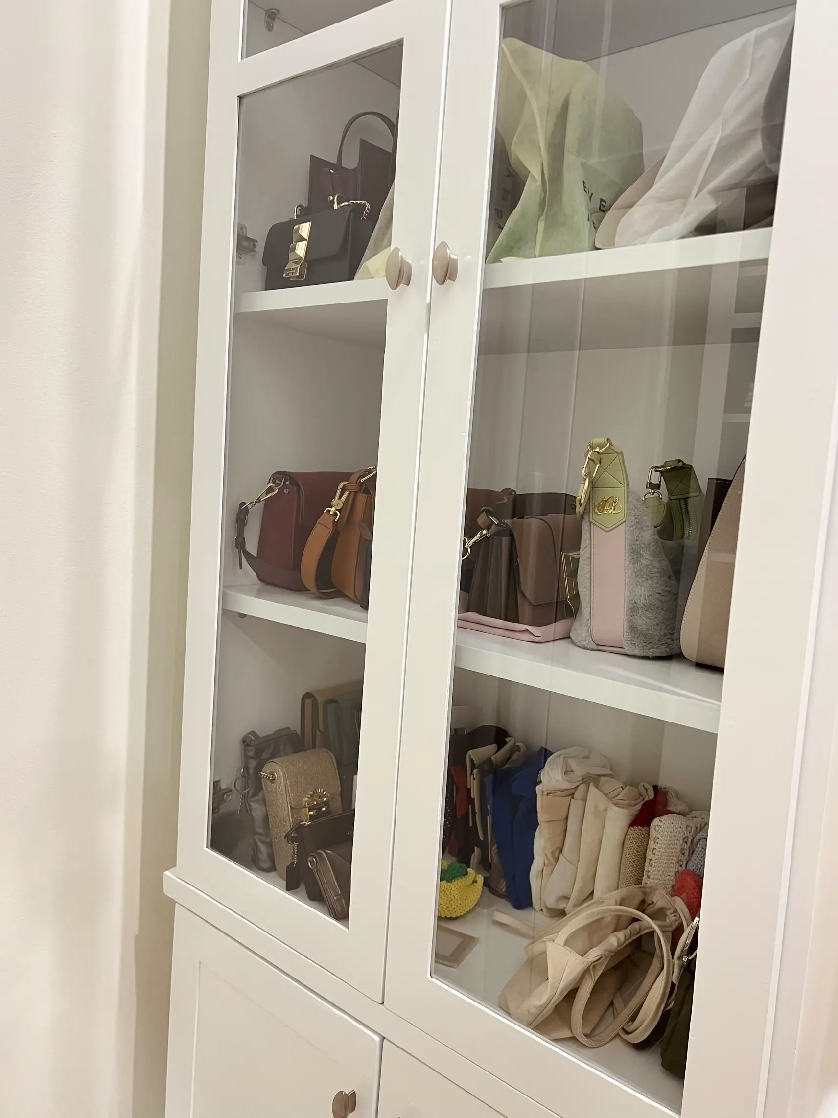 Bag discount cabinet ideas