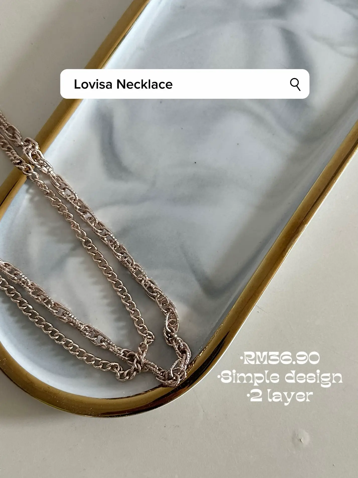 Shop necklace lovisa for Sale on Shopee Philippines