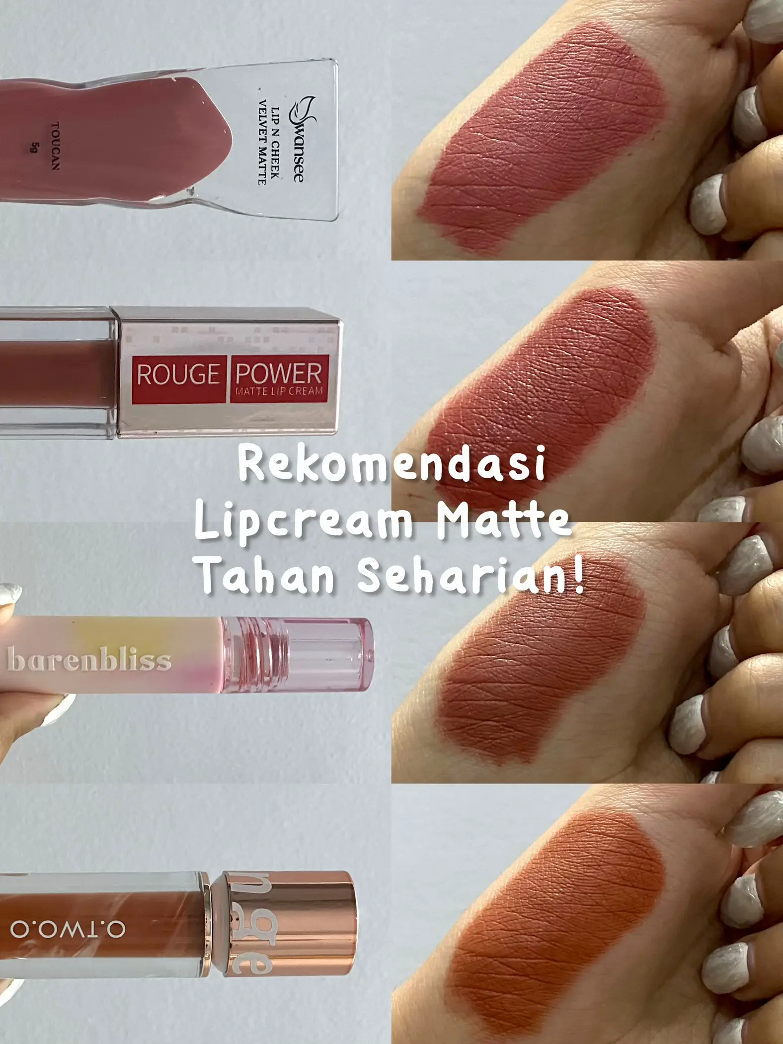 [SAVE] Rekomendasi Lipcream Matte Tahan Seharian🫶🏼😙 | Galeri diposting ...