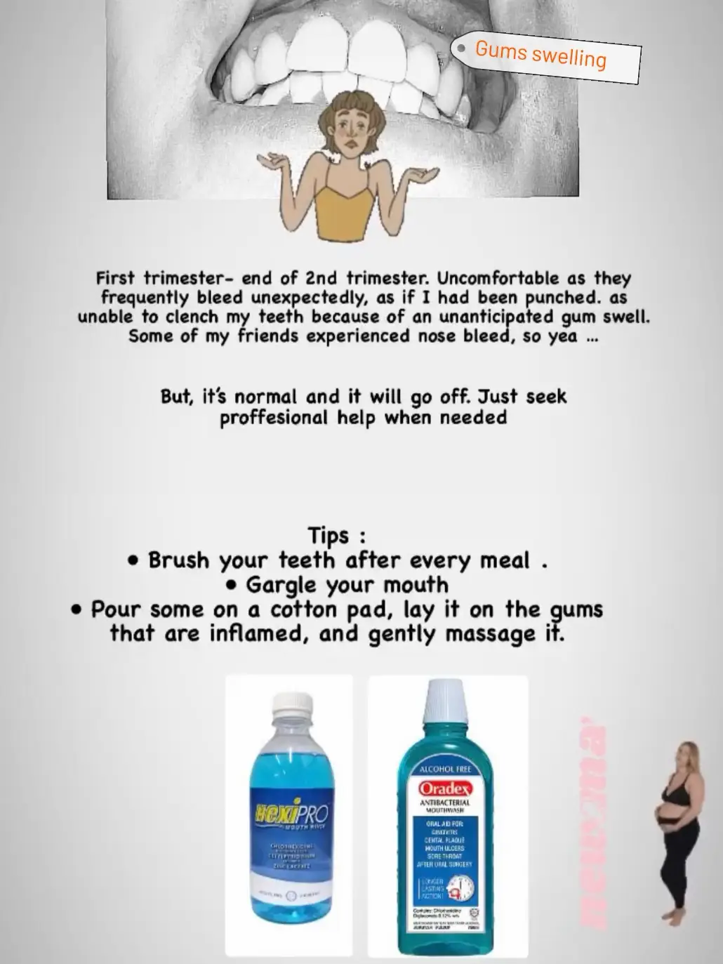 Gums Swelling & Bleeding during Pregnancy Galeri disiarkan oleh