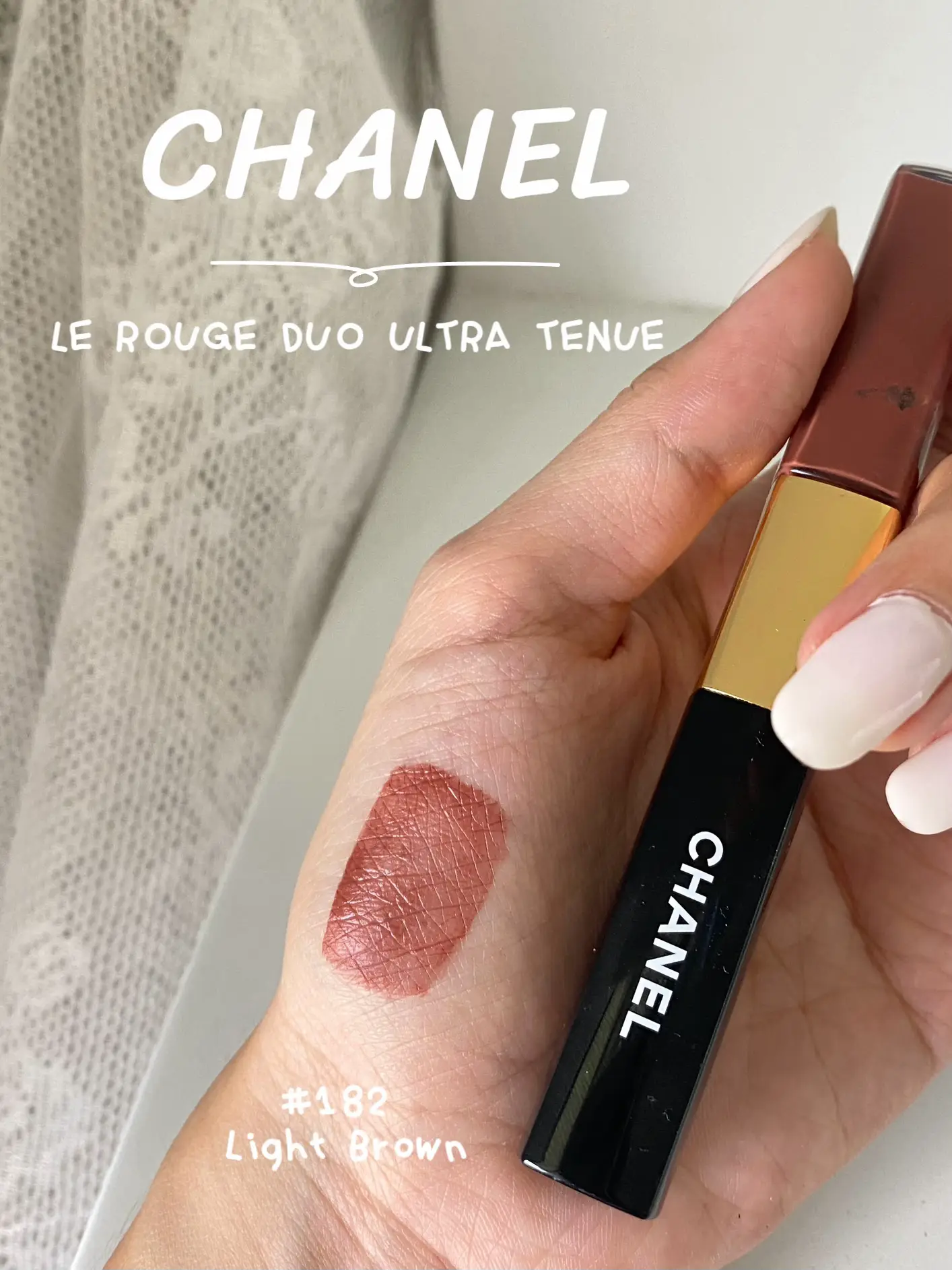 chanel lip duo light brown