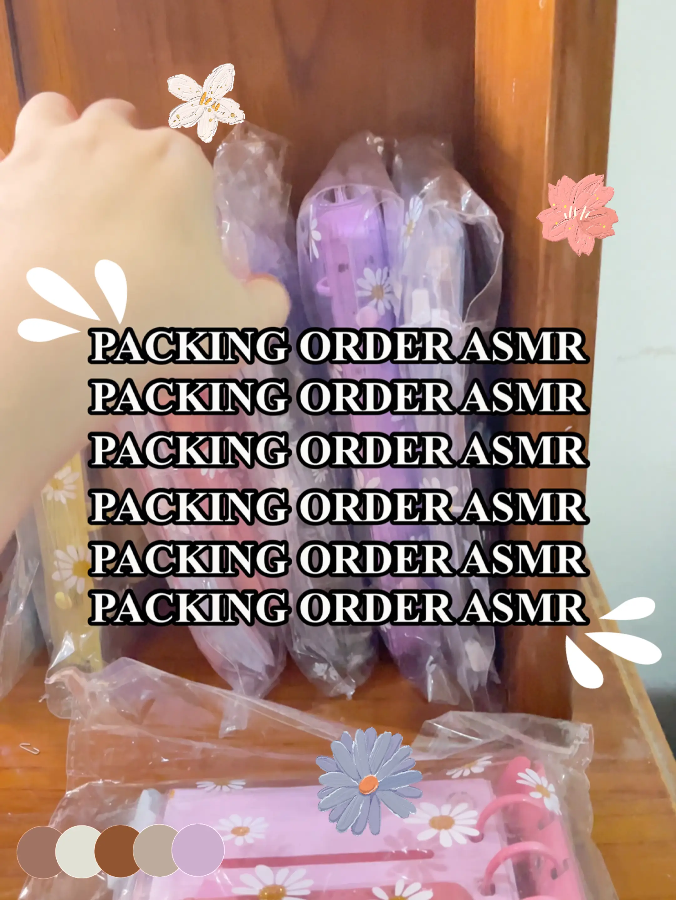 Packing ASMR! ☺️💕 One of the things we LOVE is when we get to use our  products to fulfill your orders!…