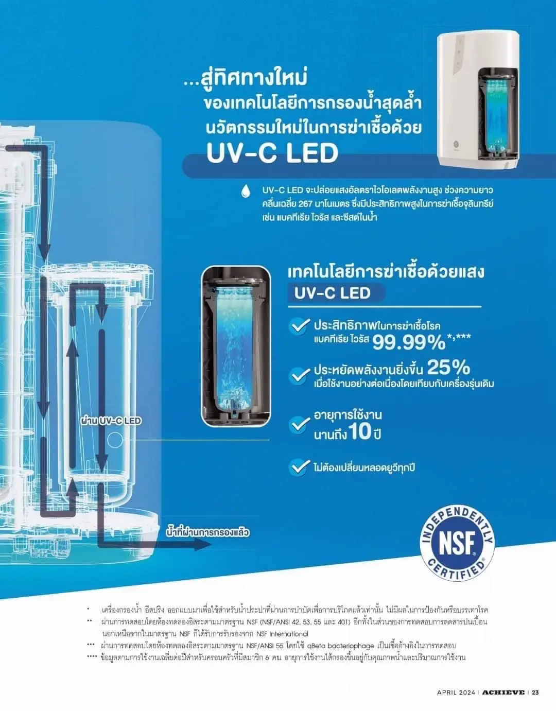 วันนี้นำข้อมูล เครื่องกรองน้ำ eSpring รุ่นเดิม vs รุ่นใหม่ มาฝากค่า ...