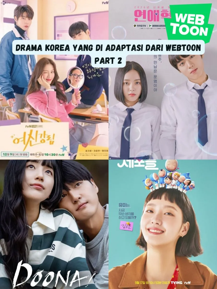 DRAMA KOREA YANG DI ADAPTASI DARI WEBTOON PART 2🎥 | Galeri Diposting ...