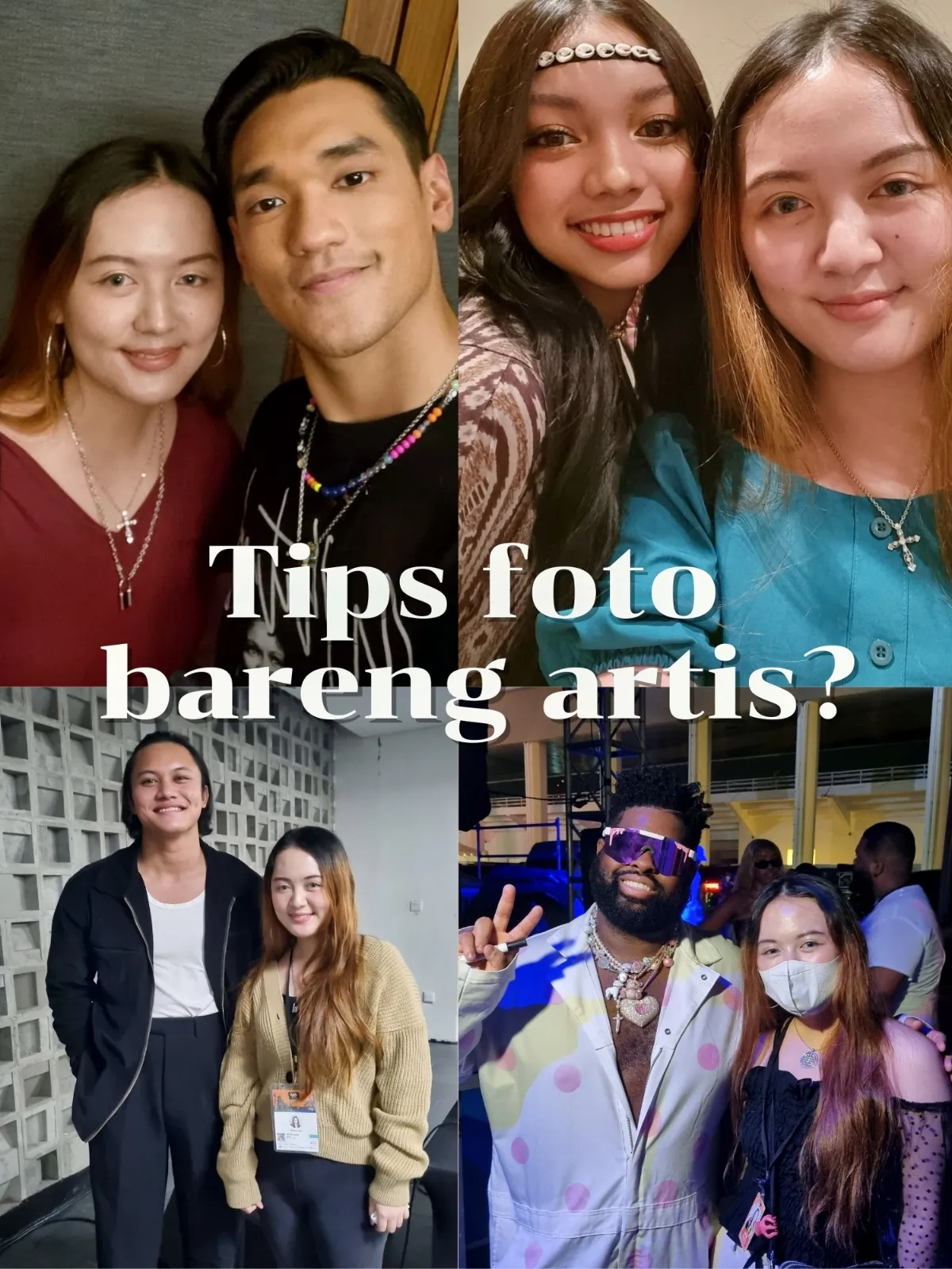 Tips Foto Bareng Artis😍✅️ | Gallery posted by eli🌱 丽娜 | Lemon8