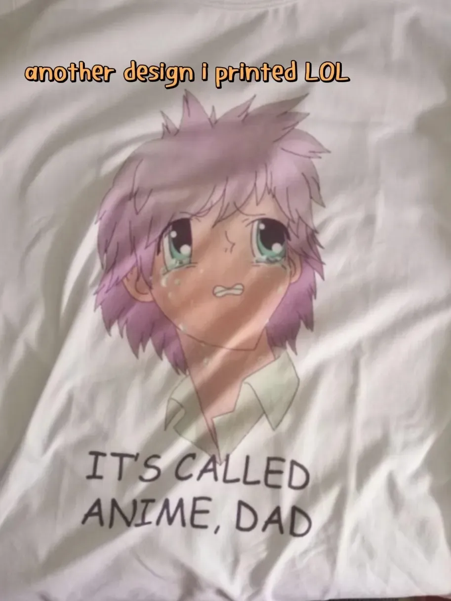 it's called anime dad shirt