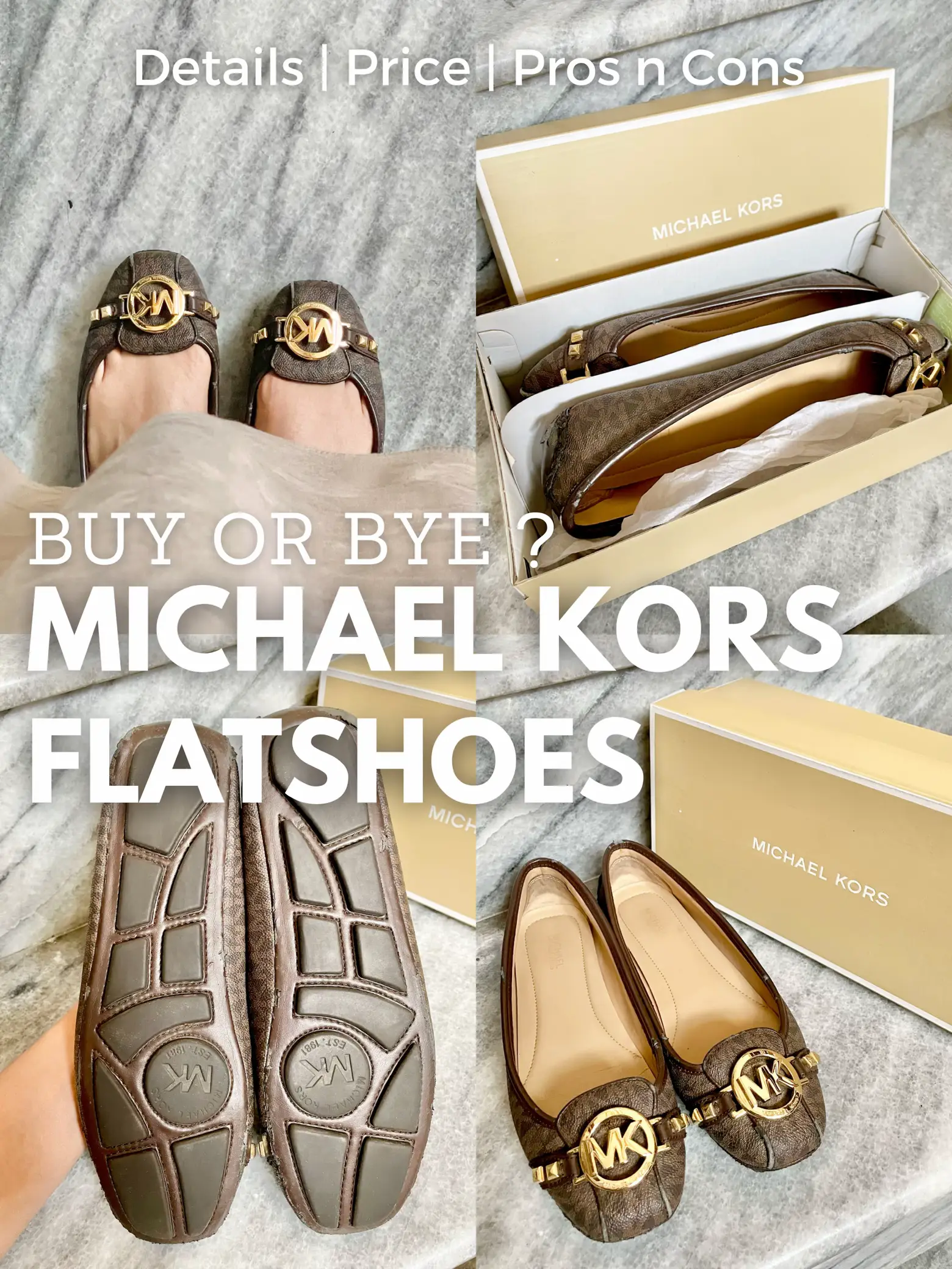 BUY OR BYE Review Michael Kors Flat Shoes Gallery posted by Ilaays Lemon8