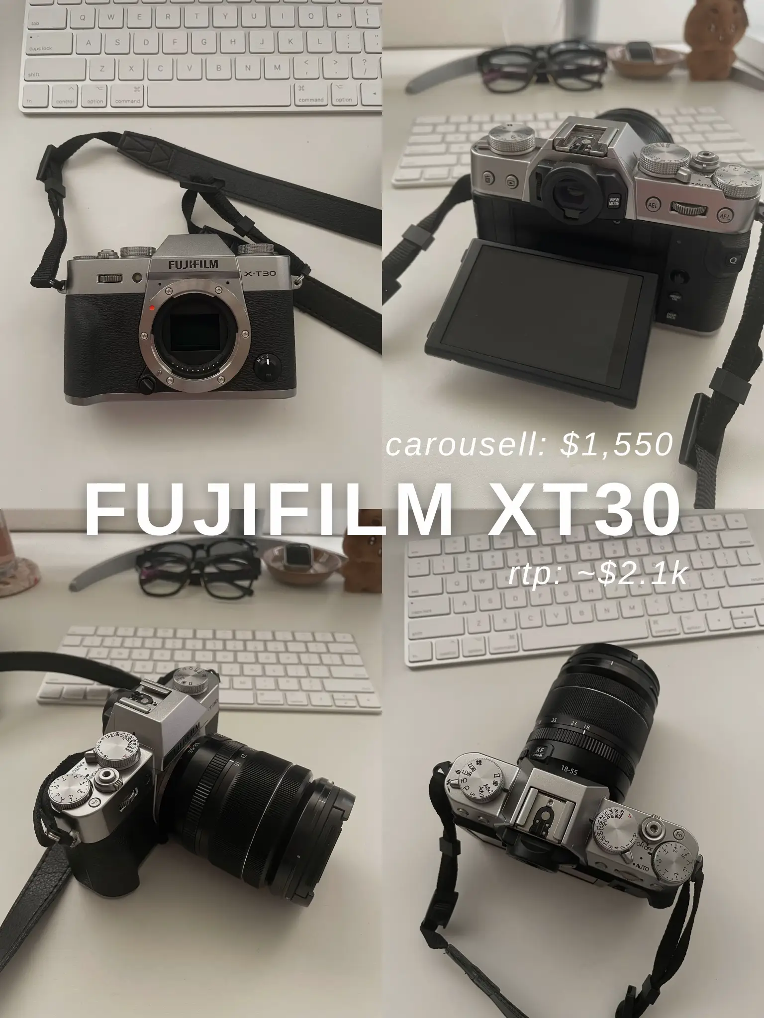 Fujifilm XT30 II XF 18-55mm, Photography, Cameras on Carousell