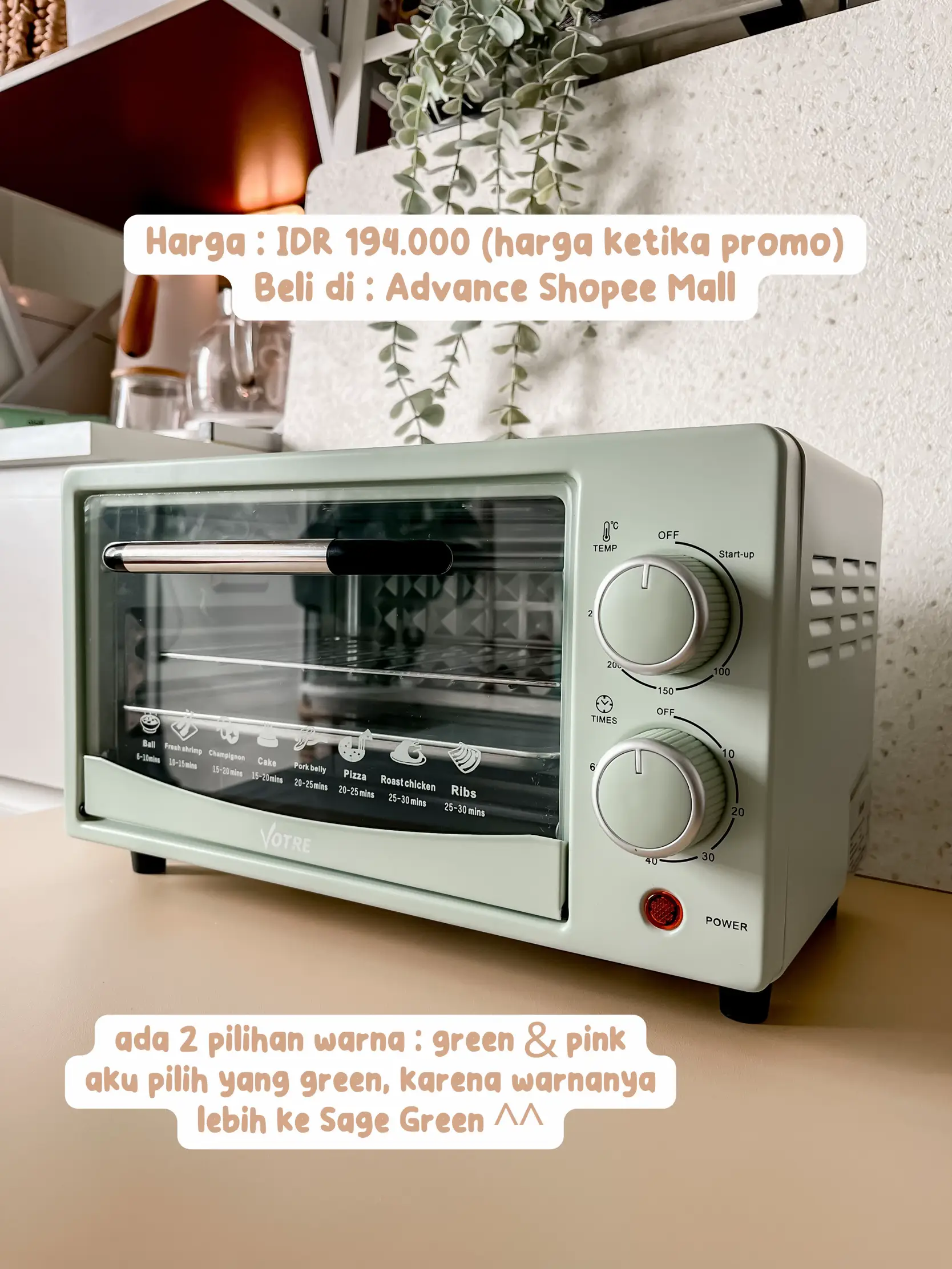 oven sekaligus microwave yang bagus