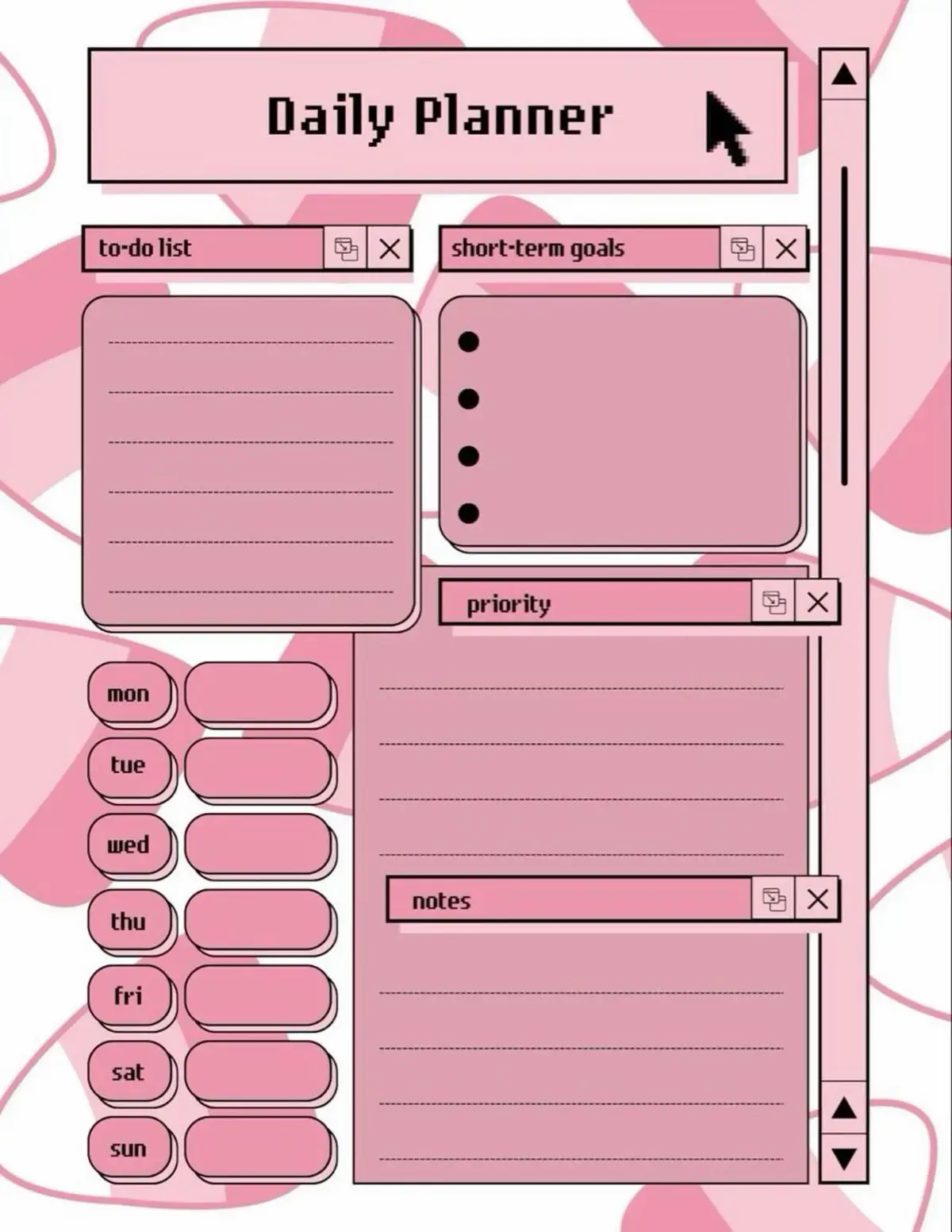 📚Give Away !! แจก Daily Weekly Monthly Planner 💖 | แกลเลอรีที่โพสต์โดย ...