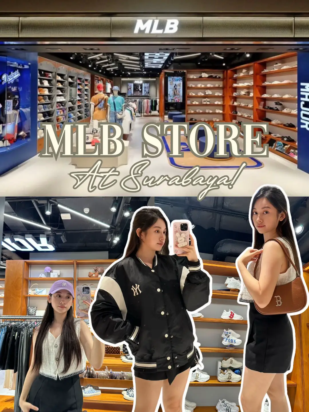 MLB Store at surabaya! Tour & try on ✨