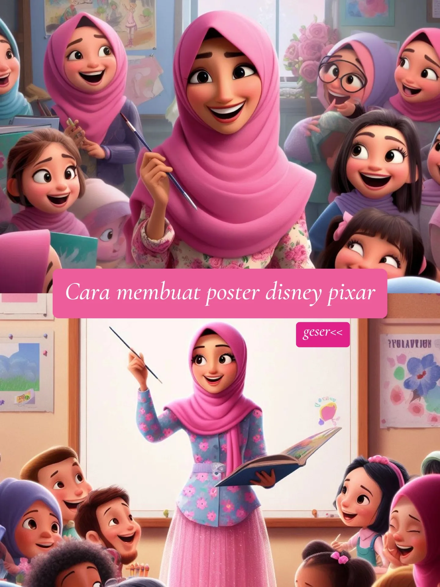 Gimana Sih Cara Membuat Poster Disney Pixar Galeri Disiarkan Oleh Cameliess Lemon