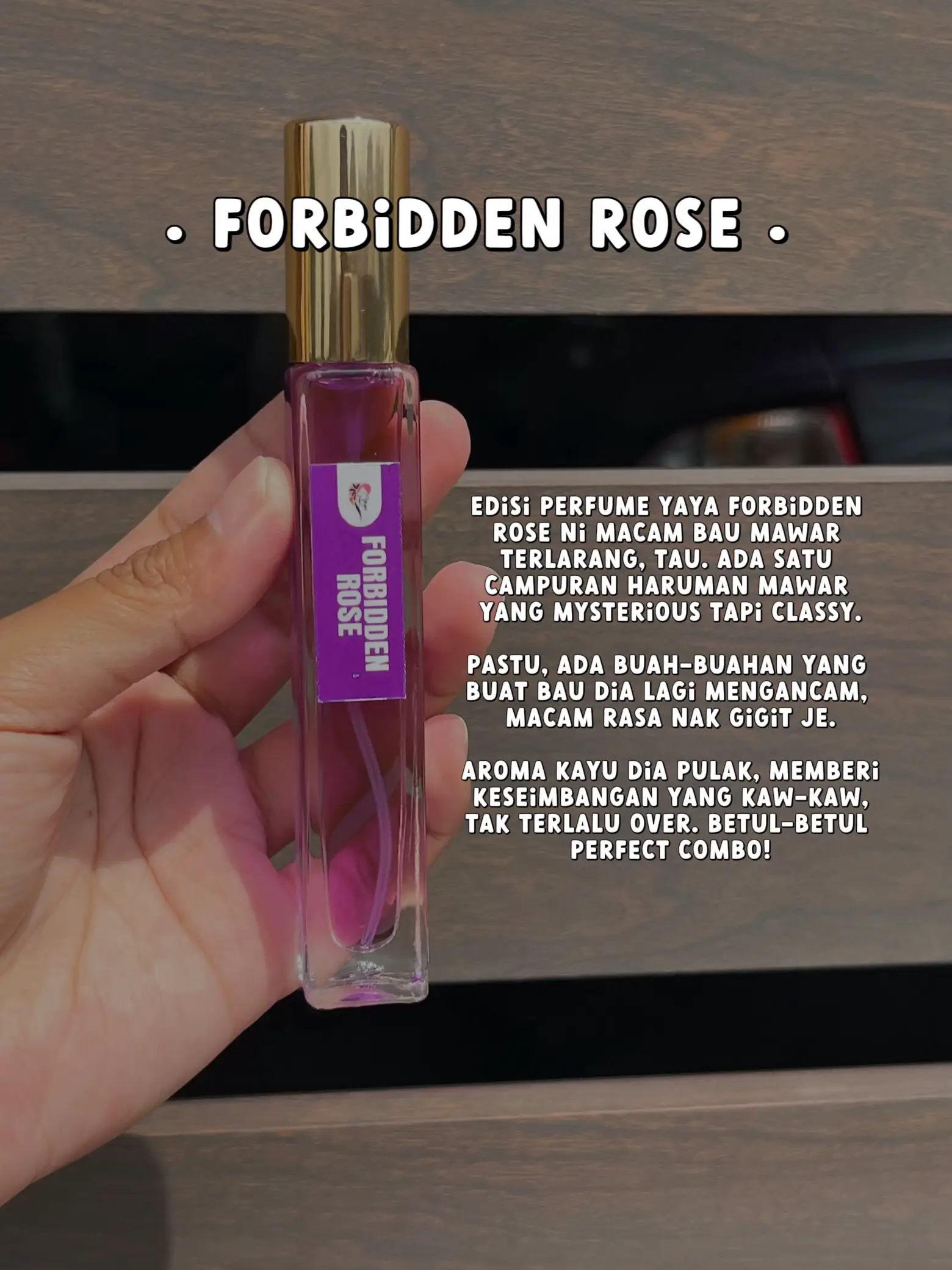 Harga perfume best sale forbidden rose original