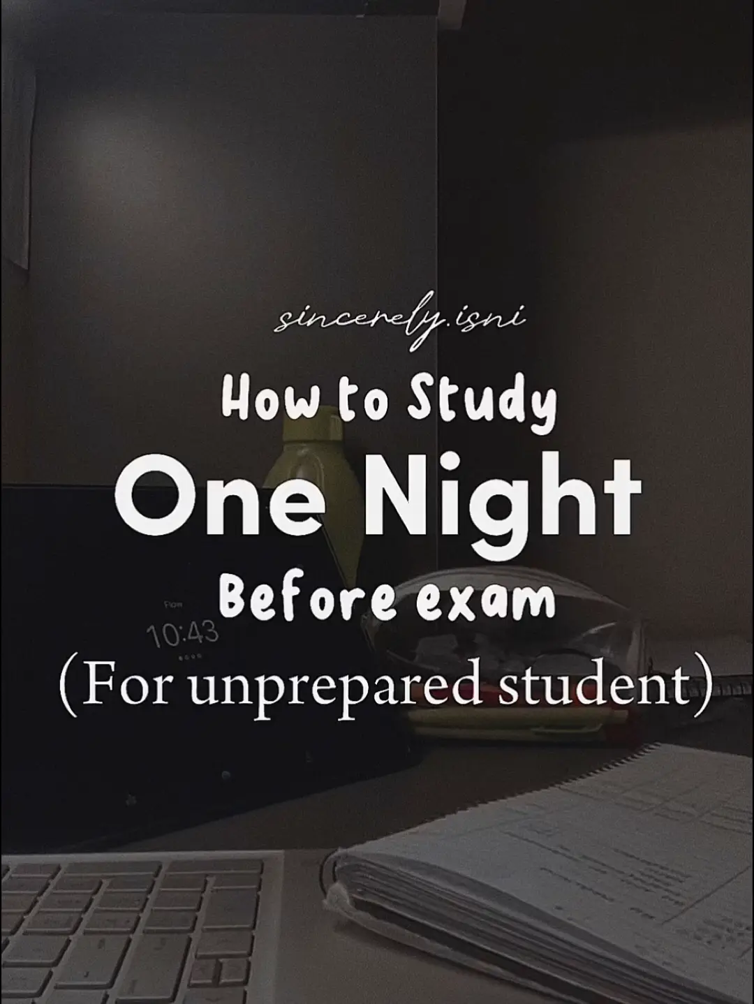 Waking up at 4 am to study for exams…🥱 study vlog 