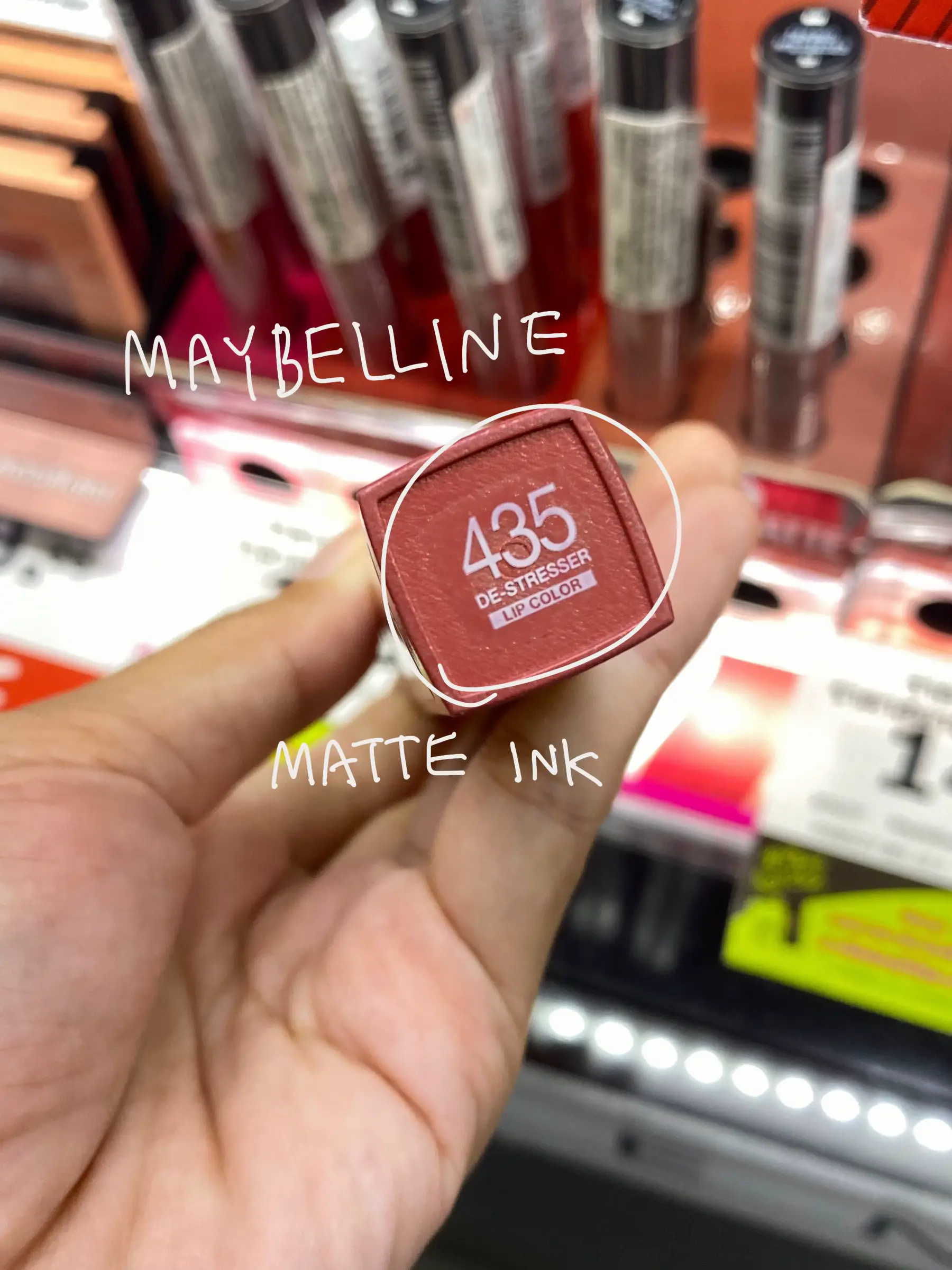 Maybelline - Liquid Lipstick SuperStay Matte Ink - 435: De-Stresser