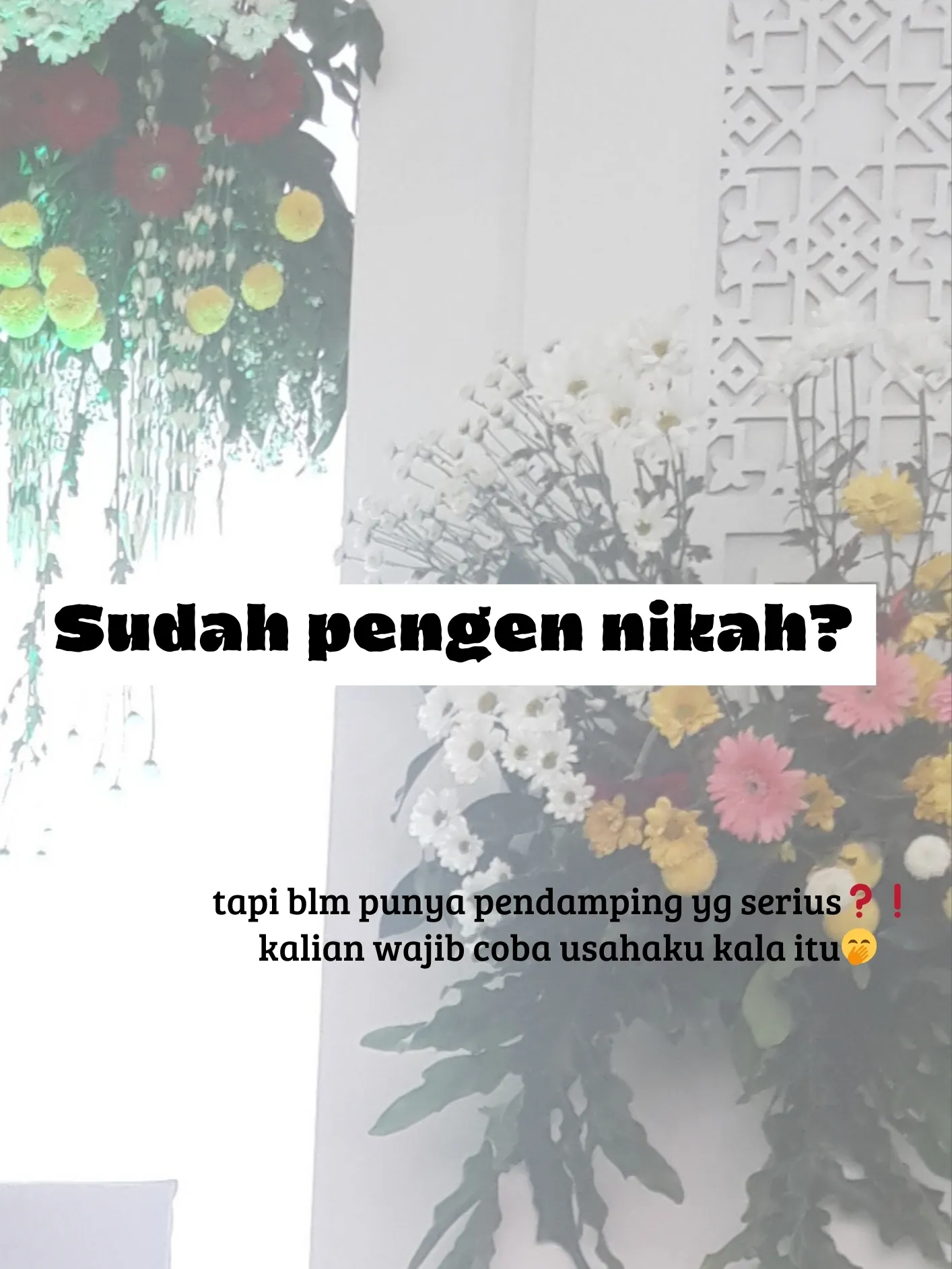 Sudah pengen nikah ya  ikht Galeri diposting oleh 𝓡𝓲𝓷𝓭𝓪  