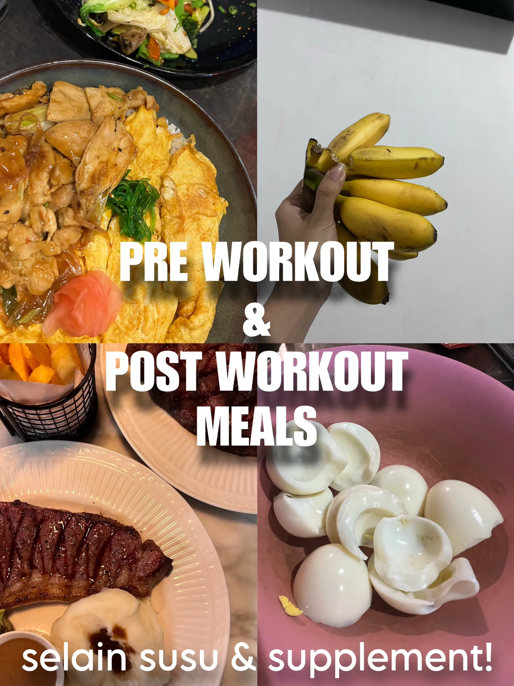 Pre Post Workout Meals Gallery