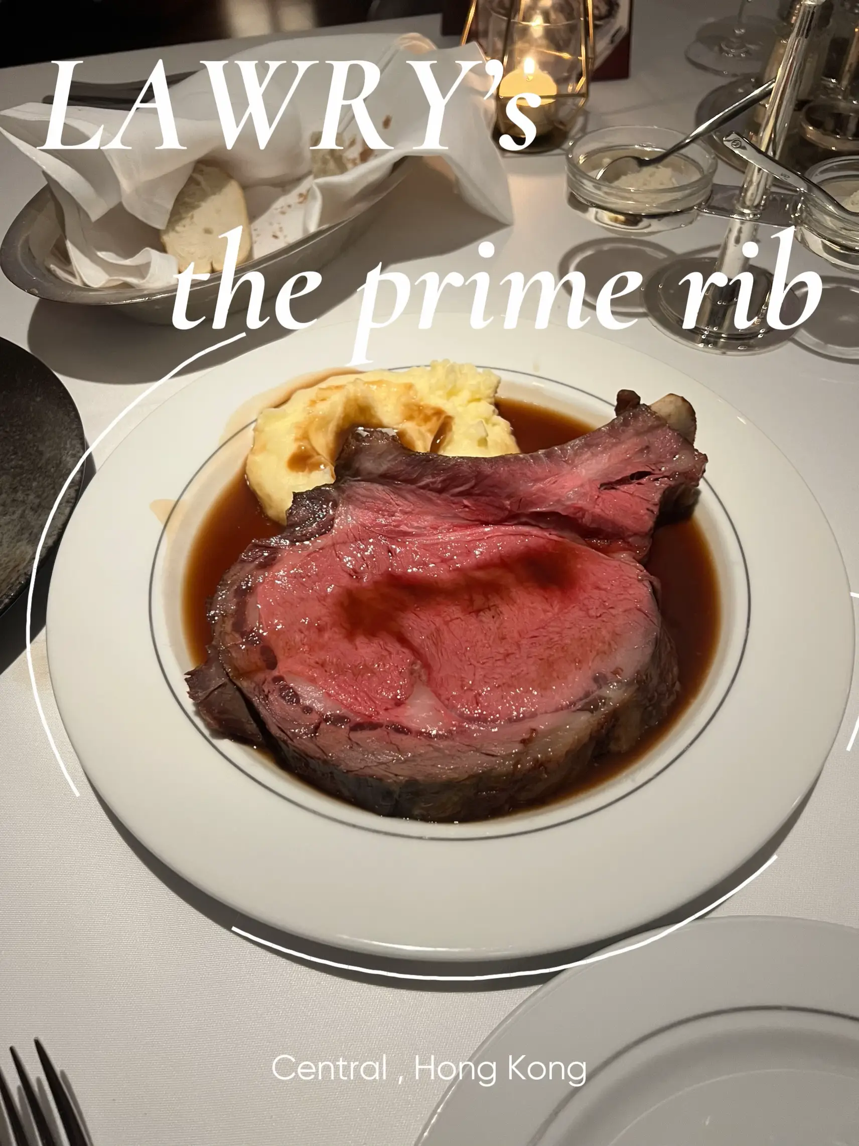 LAWRY’s the prime rib Hong Kong ep.1 แกลเลอรีที่โพสต์โดย Oil Sirinn