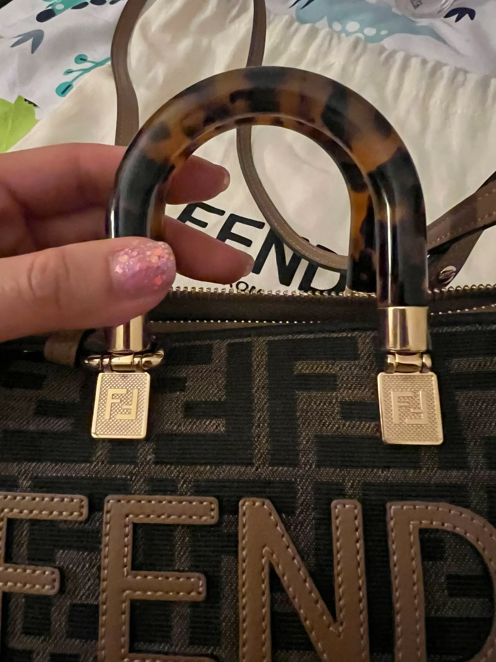 FENDI Zucca Double Flap Bag - More Than You Can Imagine