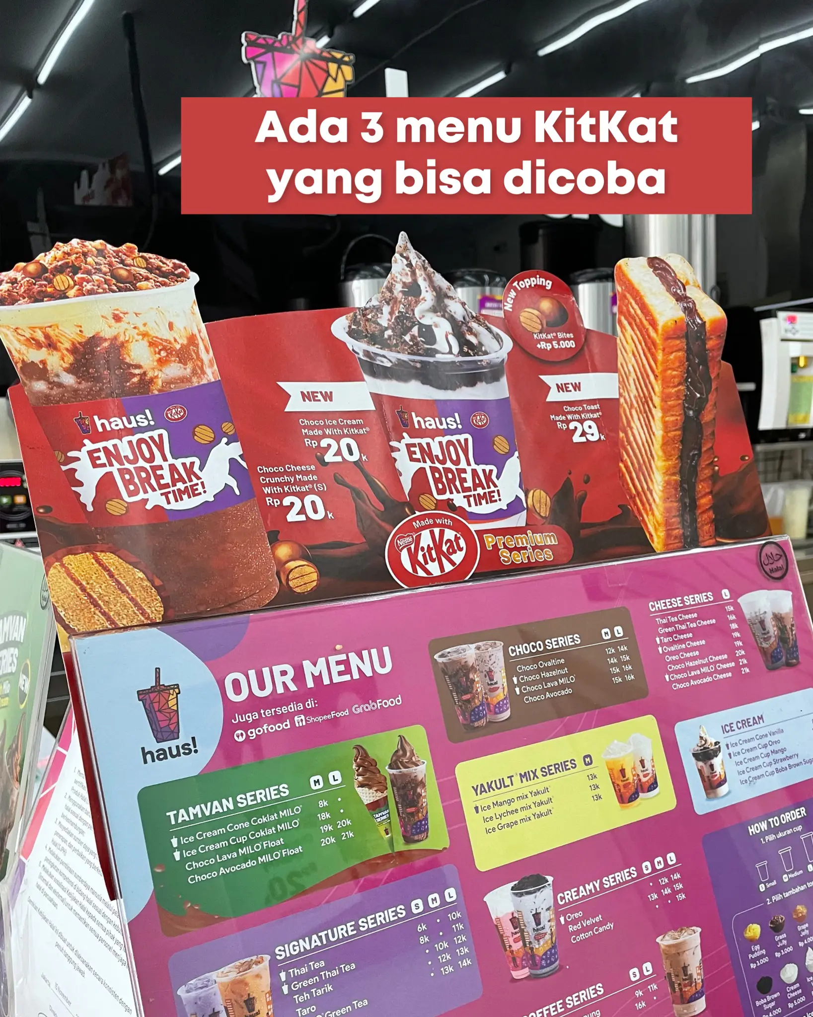 Cara Baru Makan KitKat ‼️ KitKat Dijadiin Minuman 👀 | Galeri diposting  oleh Updateide | Lemon8