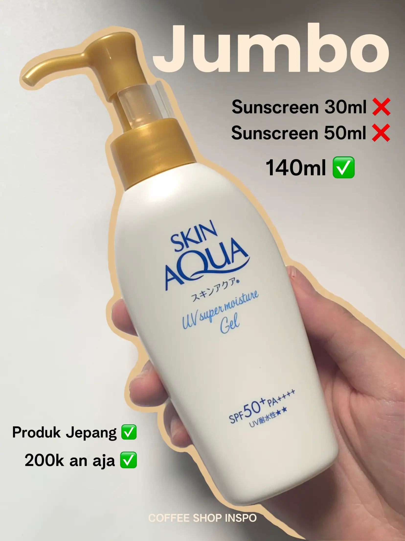 Sunscreen muka brand jepang murah banget! Galeri diposting oleh Lili