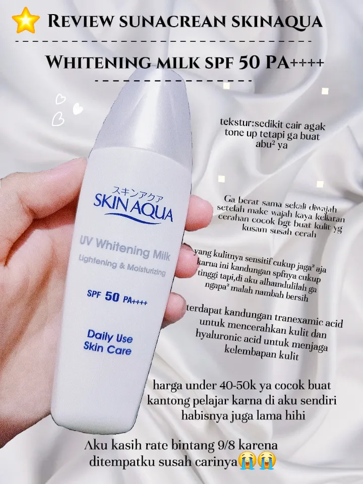 20 idea Skin Aqua Uv Whitening Moisture Gel Ingredients teratas