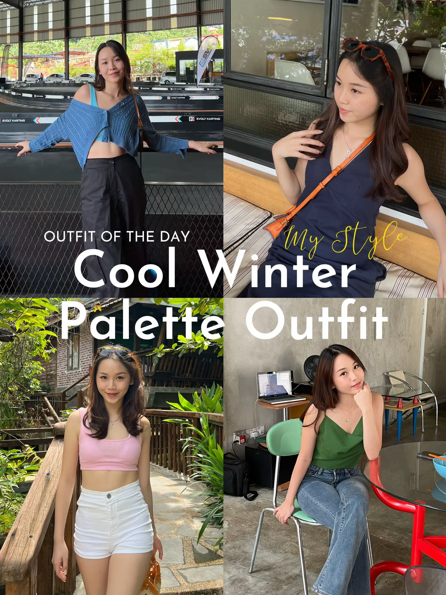 Outfits based on Colour Personality, Cool Winter✓
