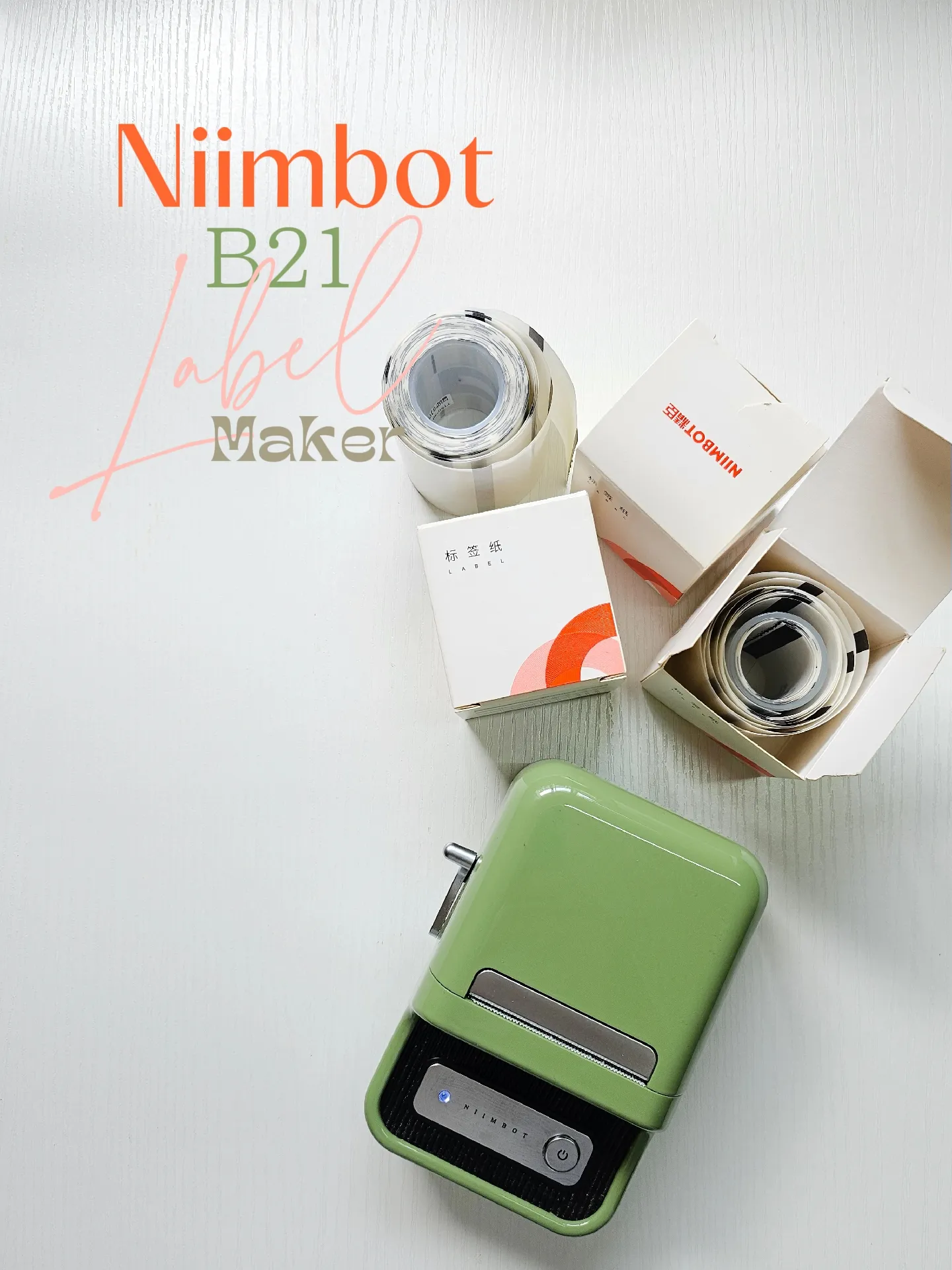 Niimbot B21 Portable Label Printer : My Best Buy From Shopee