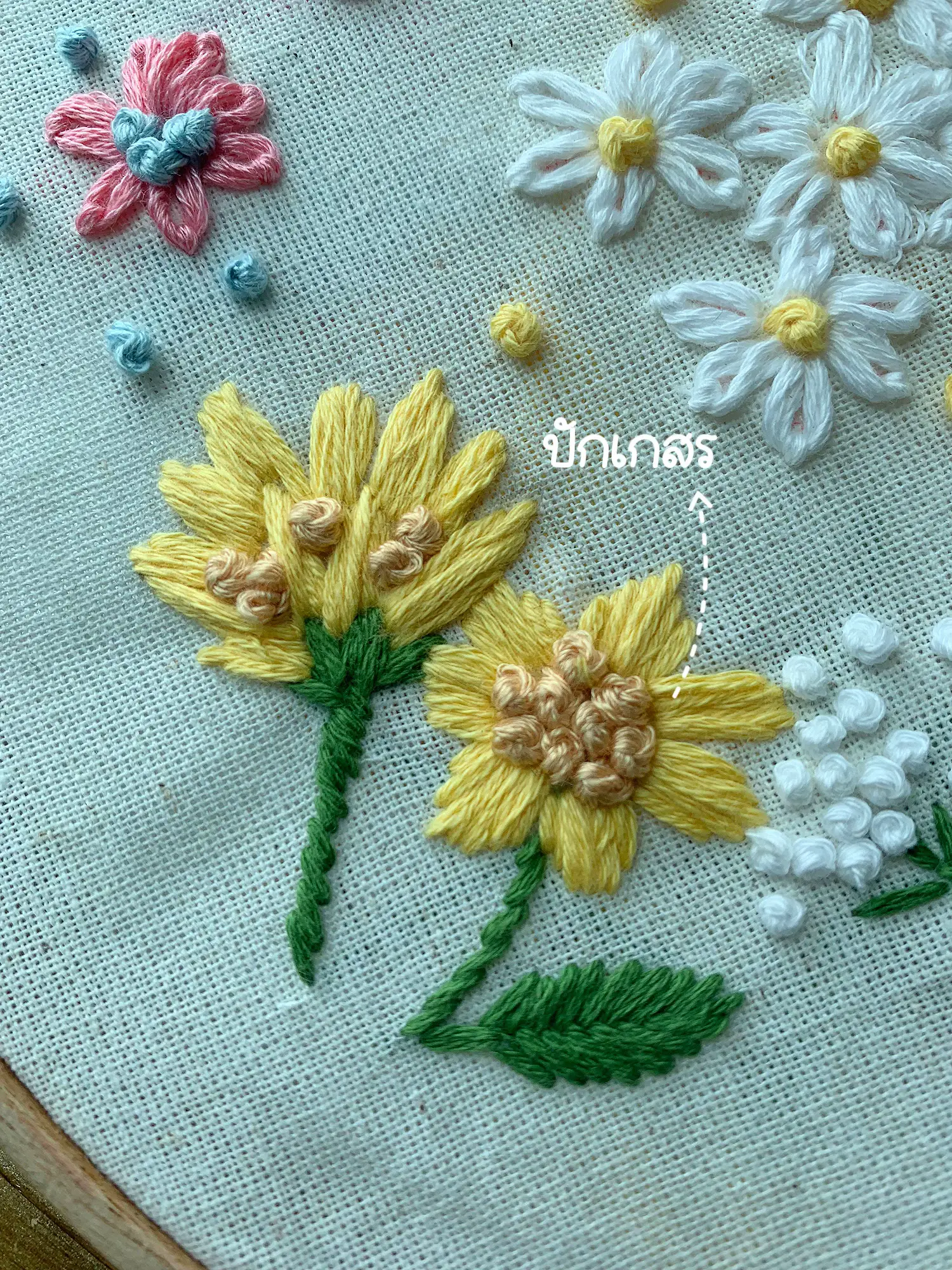 รวมไอเดียงานปัก French Knot ปักเป็นอะไรได้บ้าง? 🪡🌻 แกลเลอรีที่โพสต์