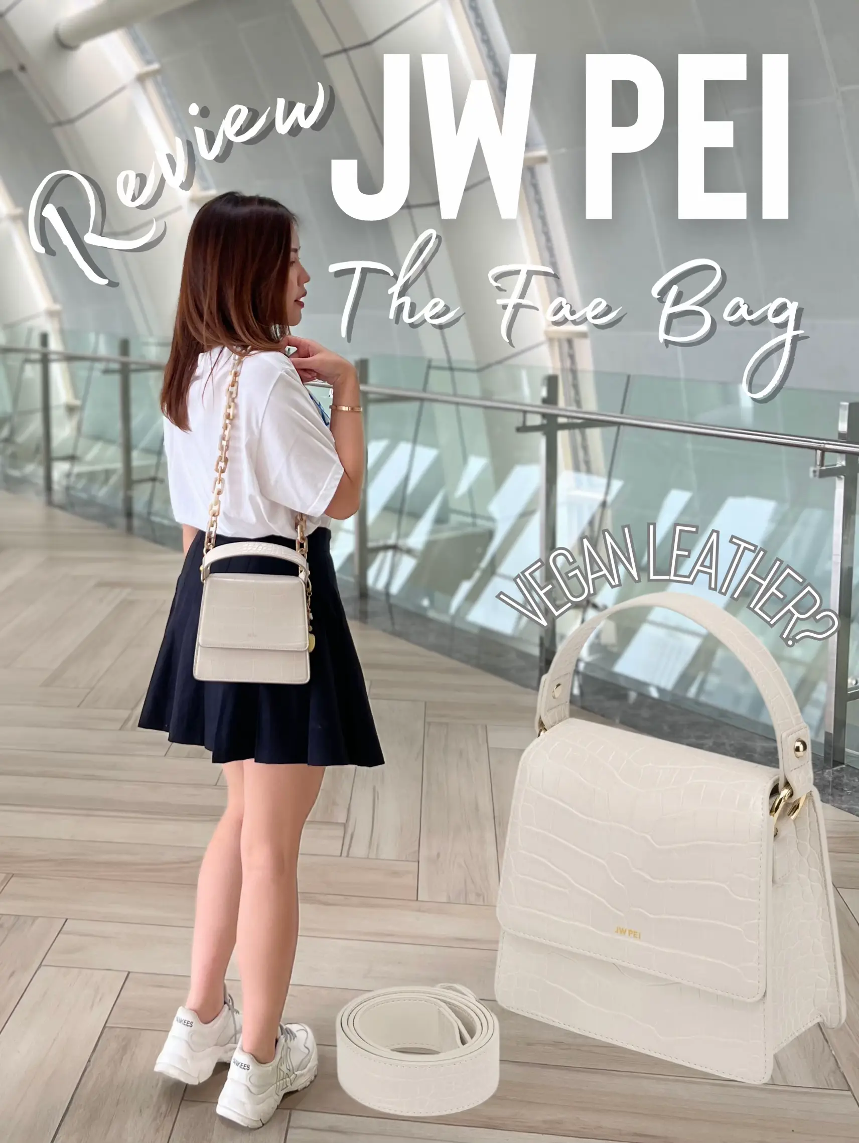 JW PEI Fae Bag Review, Vegan Leather Bag