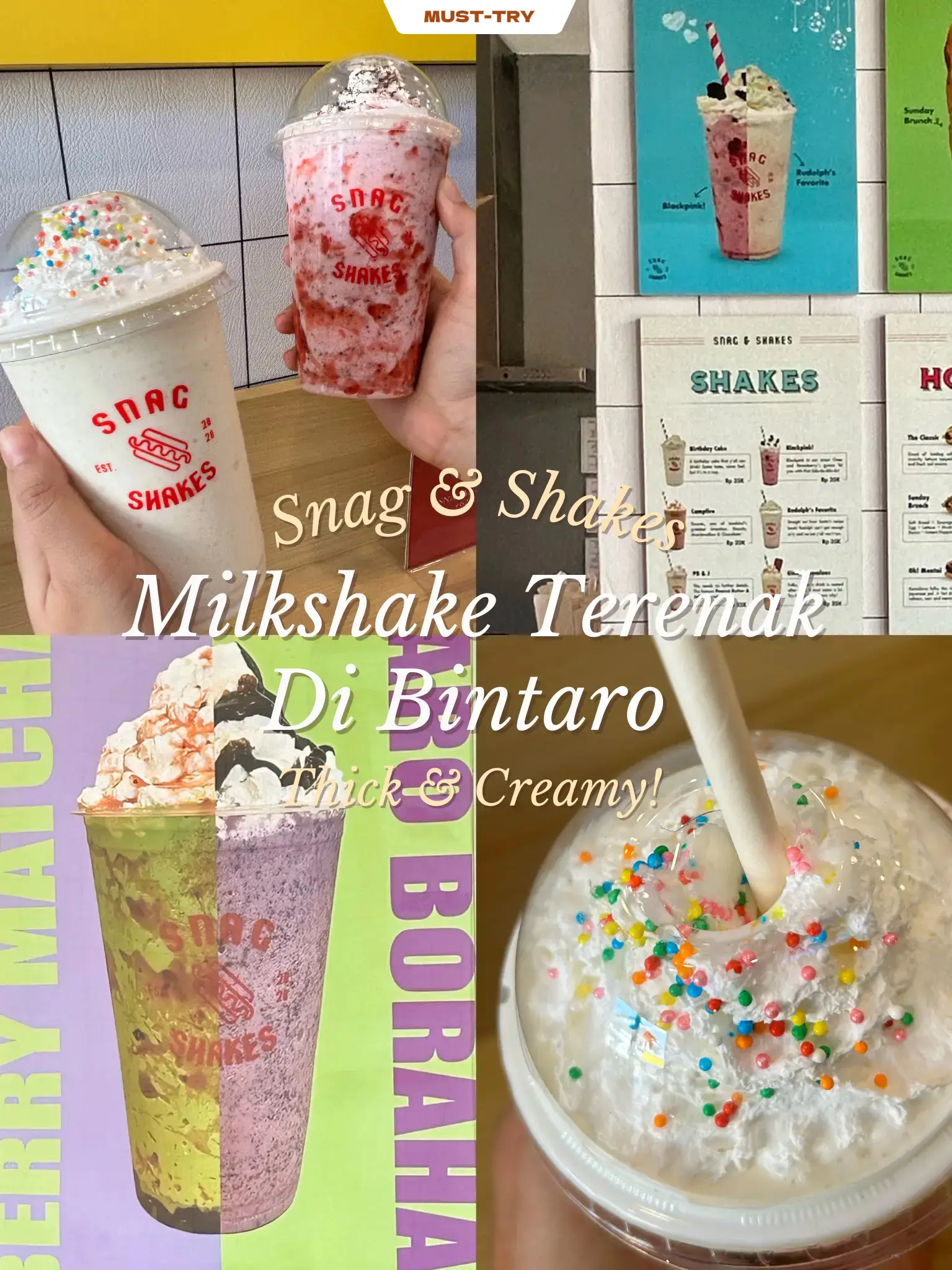 Snack Mania Brazilian Delights - Weekend is here, it's Milkshake time 😎🥤  Our Cookies 'N Cream shake has been the champ in sales these past few weeks  and we just want to