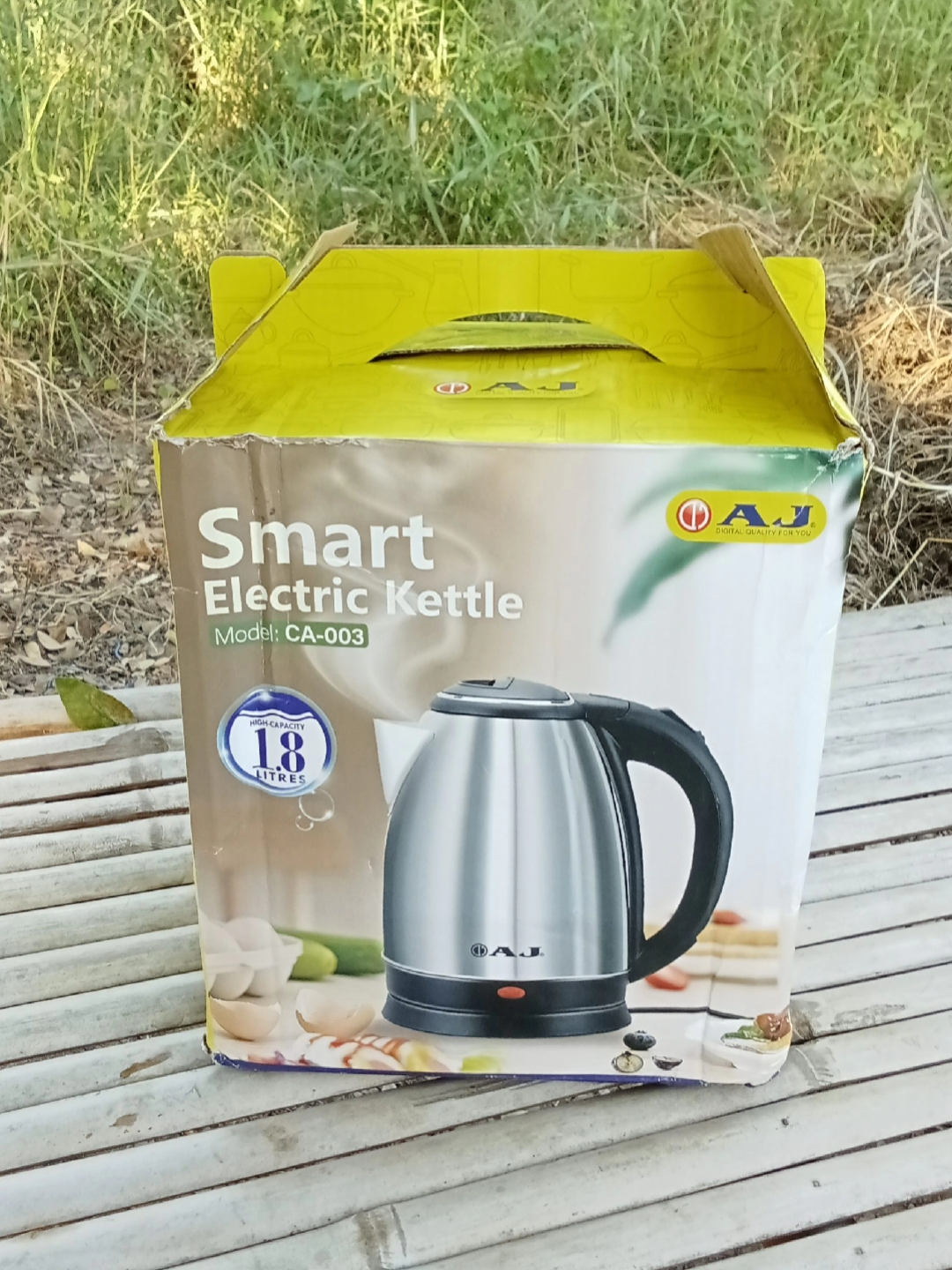 Unbox the Beautiful by Drew Barrymore gooseneck electric kettle