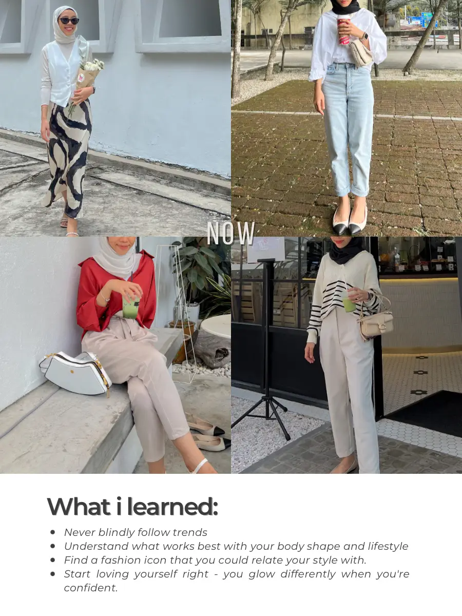 Fashion Glow-Up: My Top 3 Fashion Mistakes, Galeri disiarkan oleh Hana  Aisya