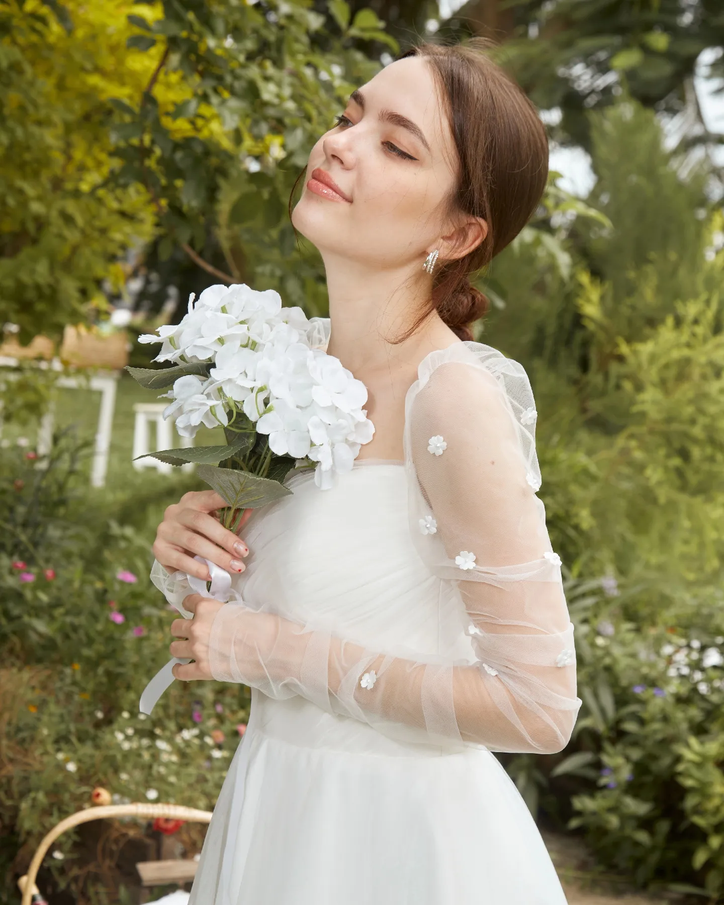 Wedding hot sale dress daisy