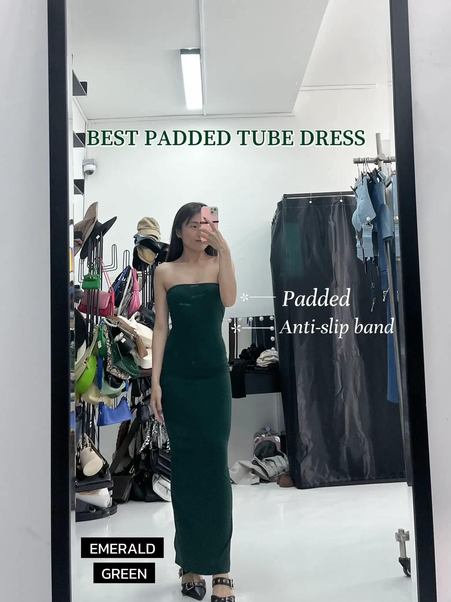 Regina's Emerald/Green Rib Corset Strapless Women's Top – Bossy Fashion  Boutique