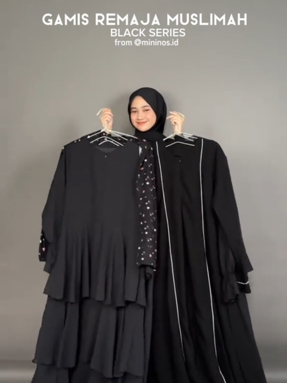 Kain Abaya Sultan - Bismillah Alhamdulillah warna manis yang