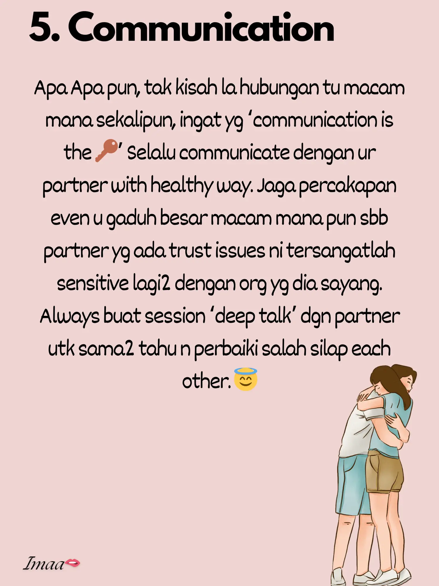 MACAM MANA NAK HANDLE PARTNER YG ADA TRUST ISSUES? | Gallery posted by  Imaaaaee | Lemon8