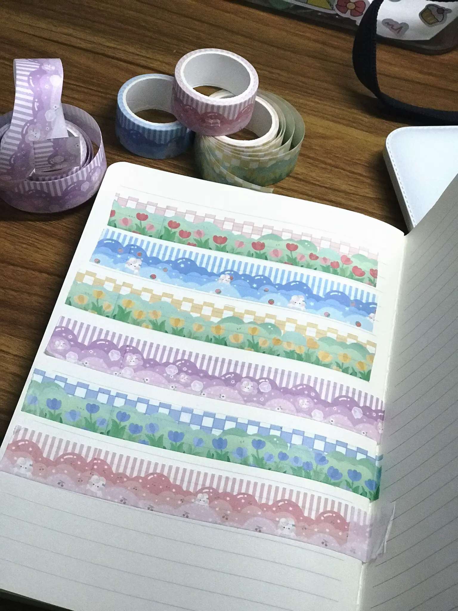 Colorful Paper Tape Decorative Tape Washi Tape Creative - Temu